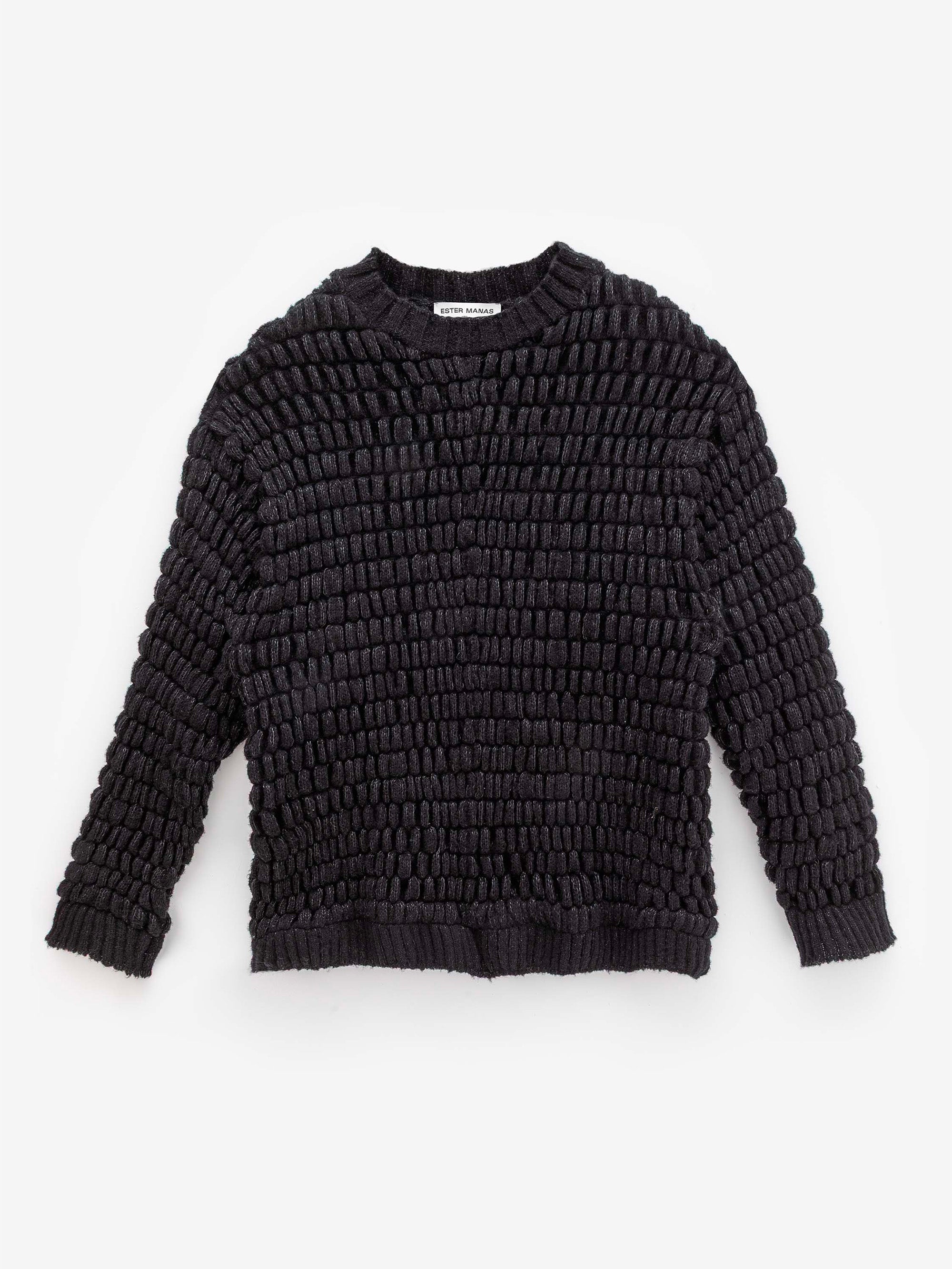 Ester Manas Ruched Wool Sweater pull XS/S