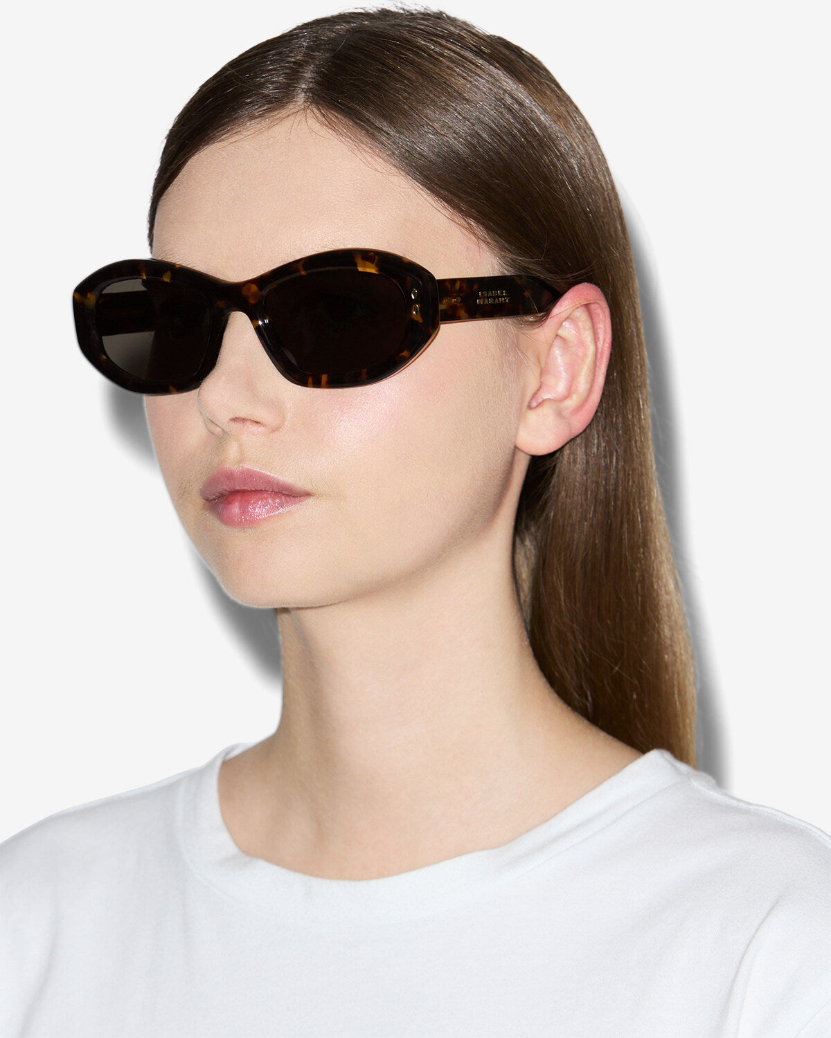 Isabel Marant Vancy lunettes de soleil havane ovale