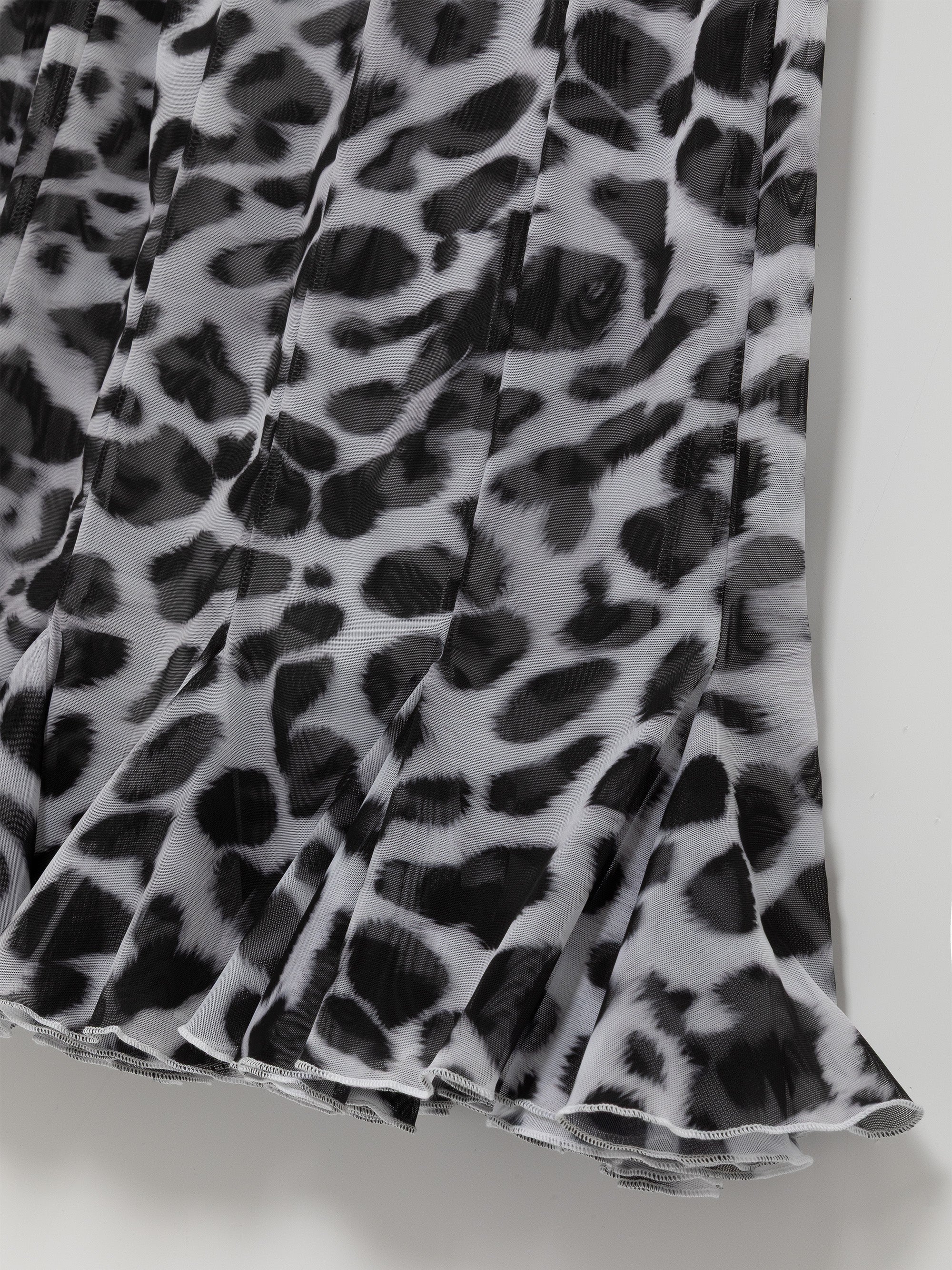Ester Manas Dalmatian jupe tulipe midi Cosy