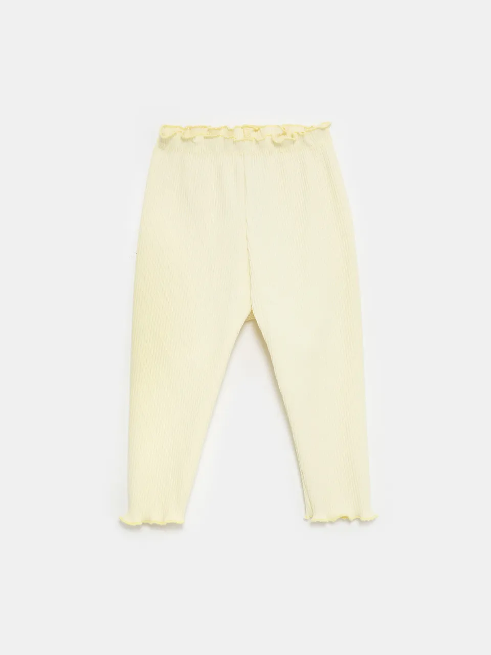 Ester Manas Mini Manas legging bébé jaune 95% coton