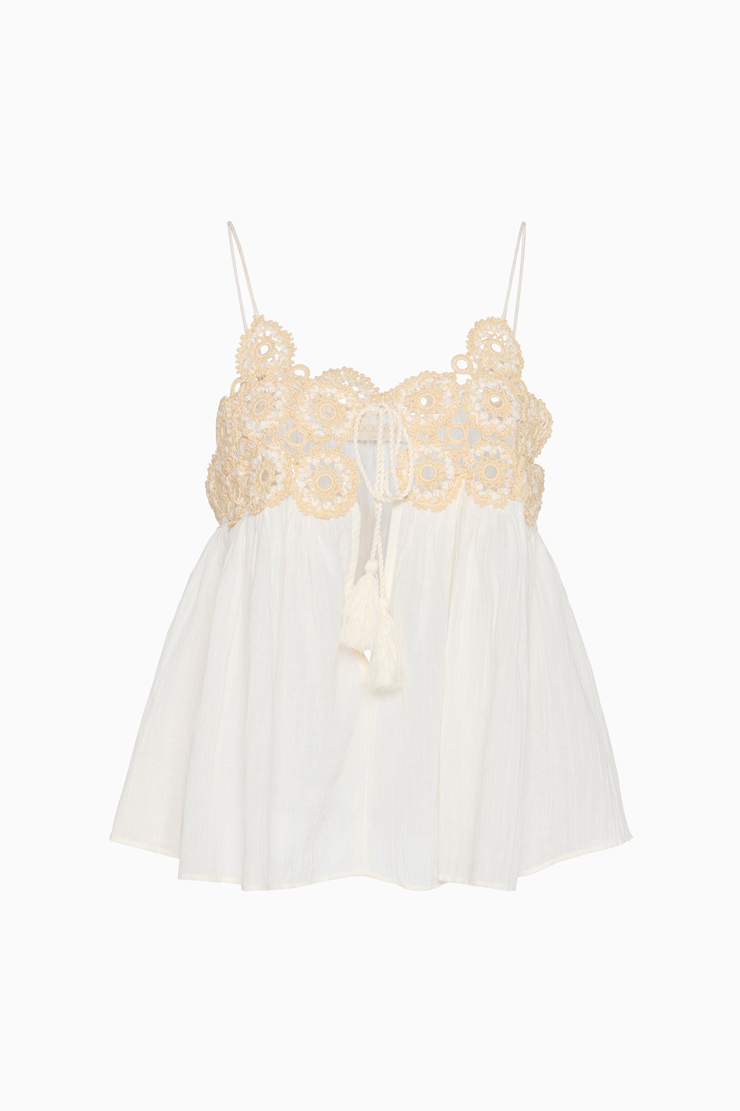 Ulla Johnson Alessia SP261726 top crème coton
