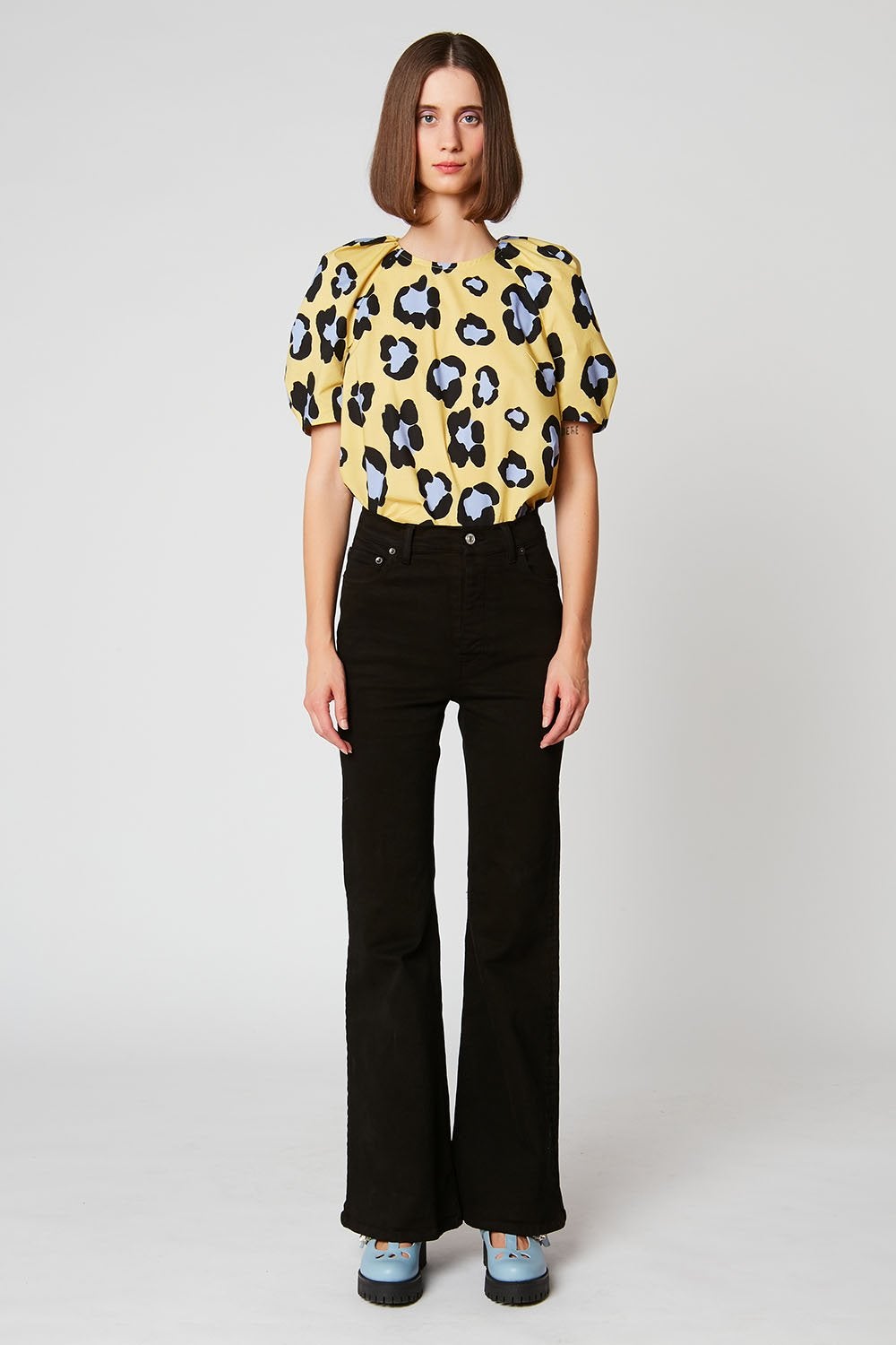 Paul & Joe jean Phoenix droit taille haute coton