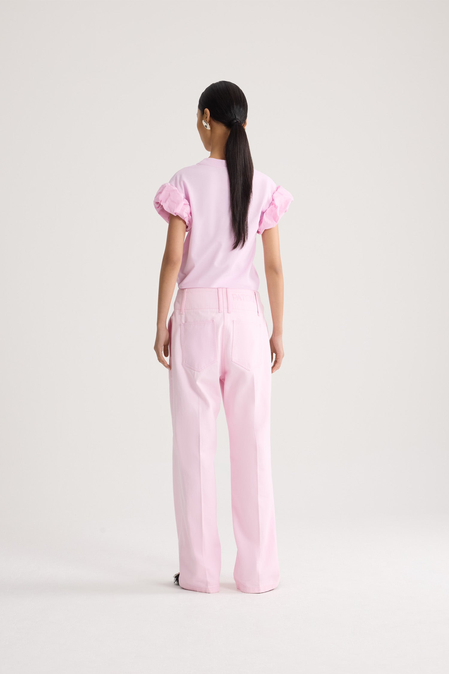 Patou JE225 t-shirt Candy Pink coton bio XS-XL