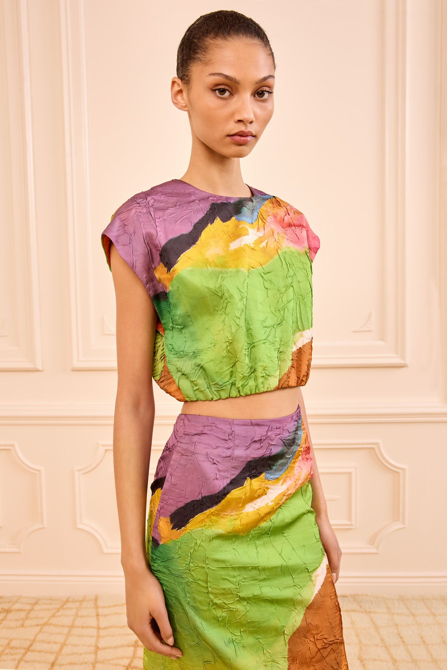 Ulla Johnson Gisella SP260250 crop top Nature