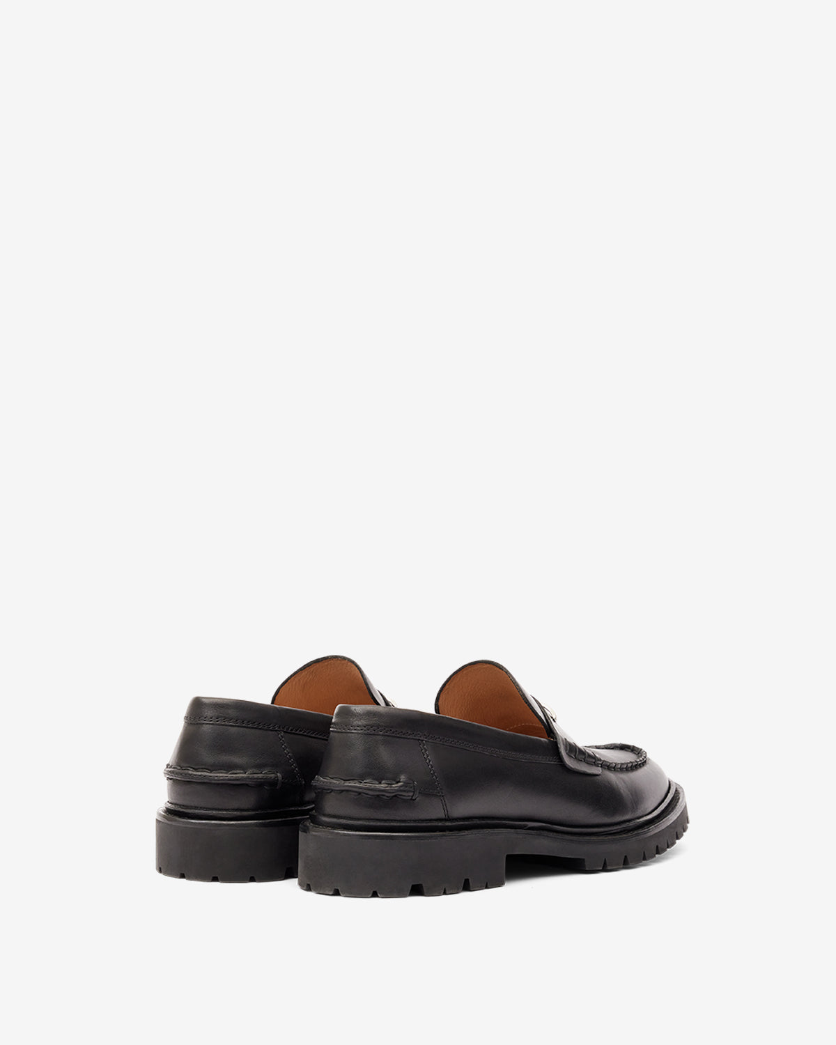 Isabel Marant Frezzah mocassins homme cuir noir 39-45