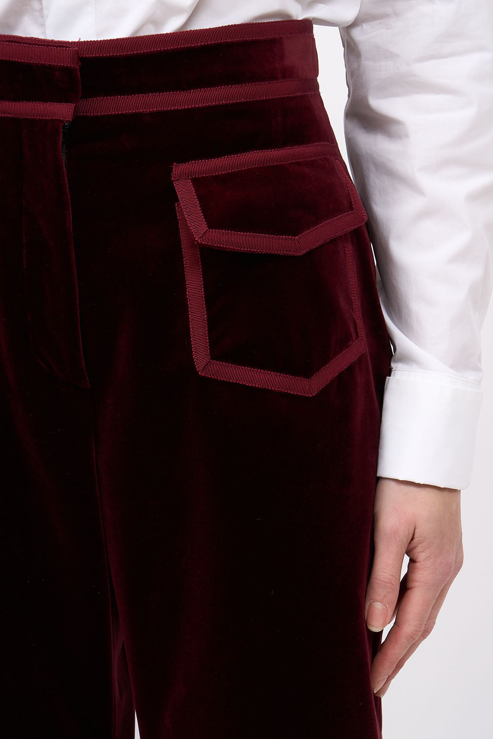 Paul & Joe Honey pantalon velours bordeaux Tilda