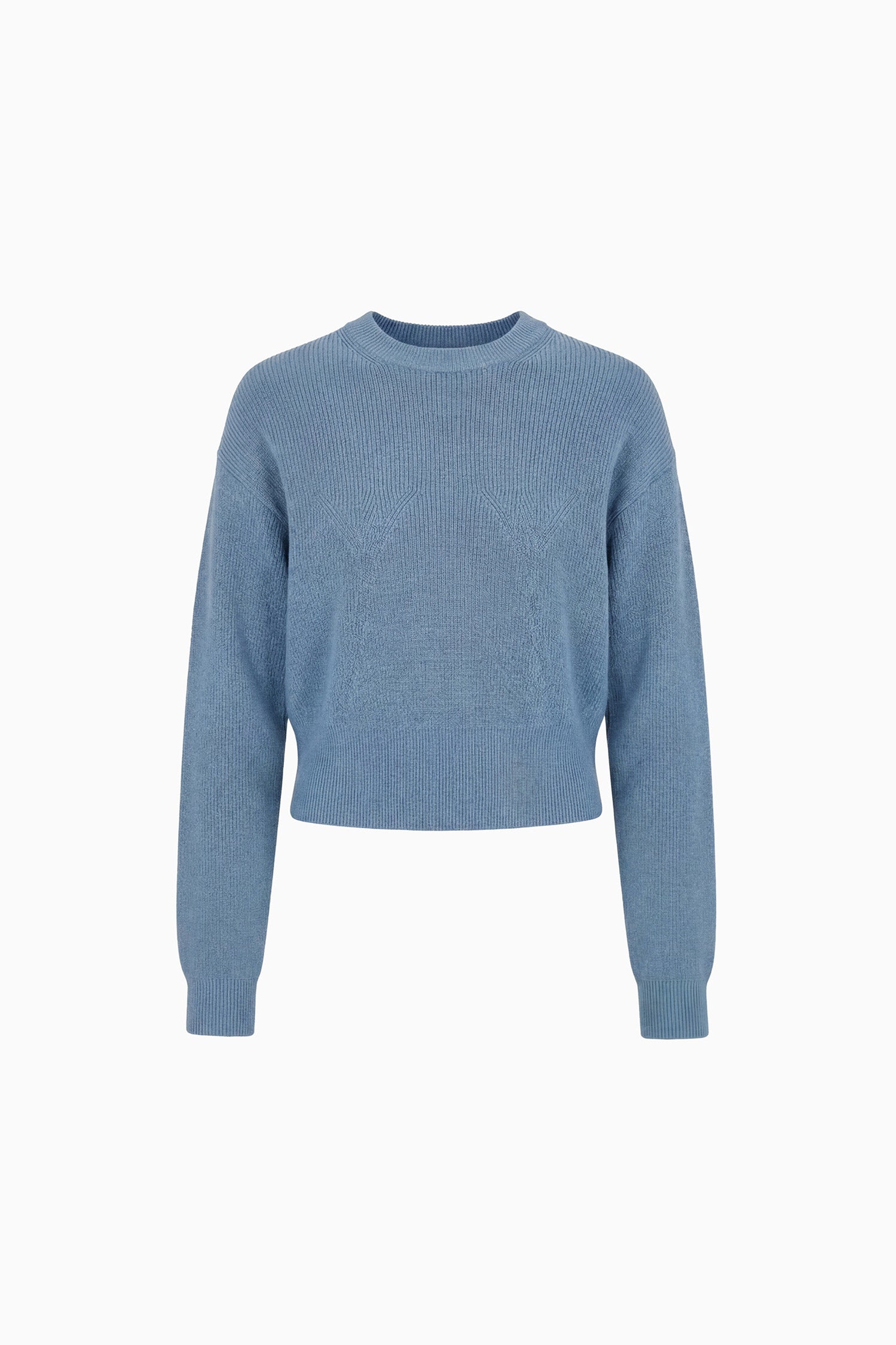 Ulla Johnson Alden FA260743 pull col rond mérinos heron