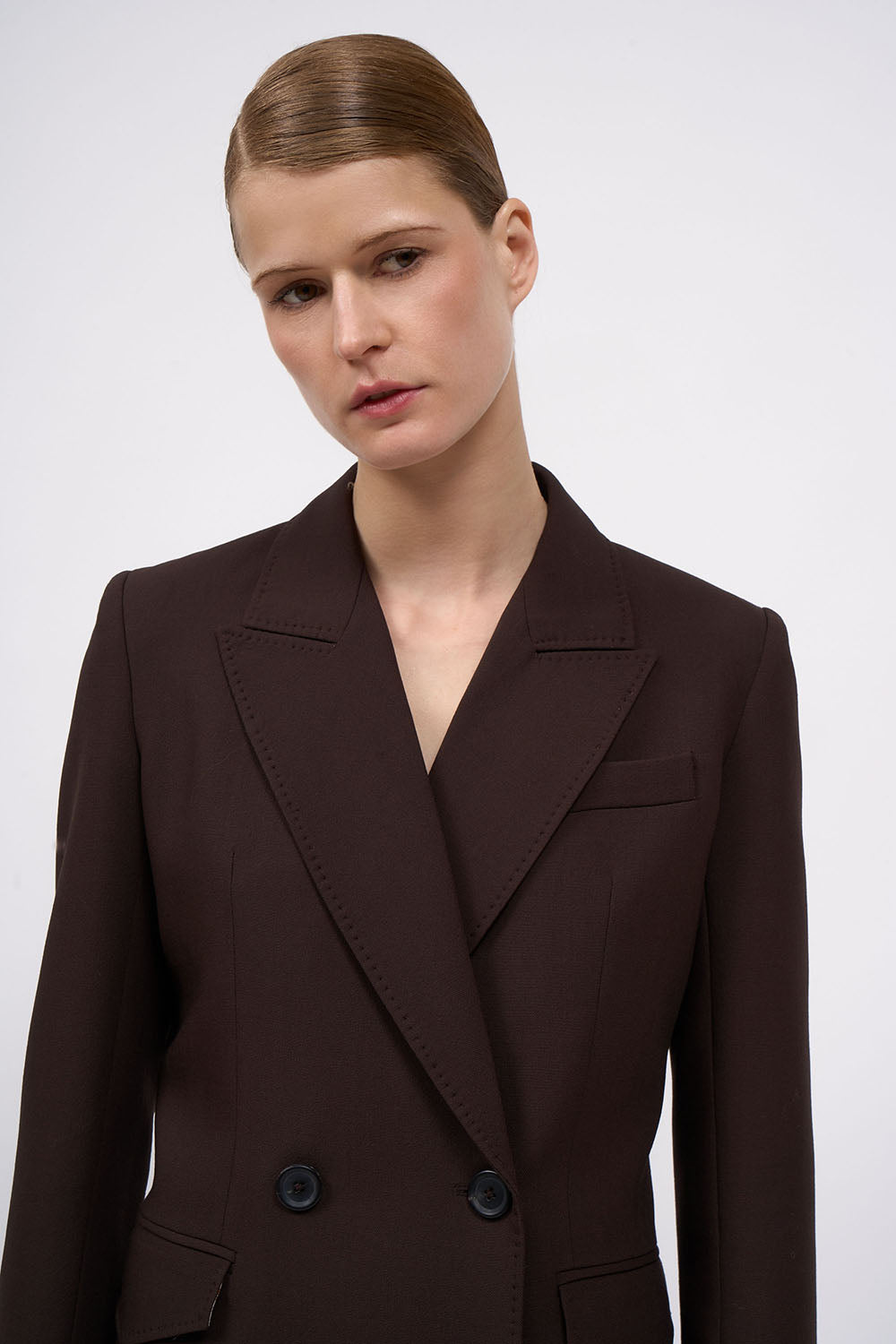 Paul & Joe Kasia robe veste laine vierge ébène Tilda Jonathan