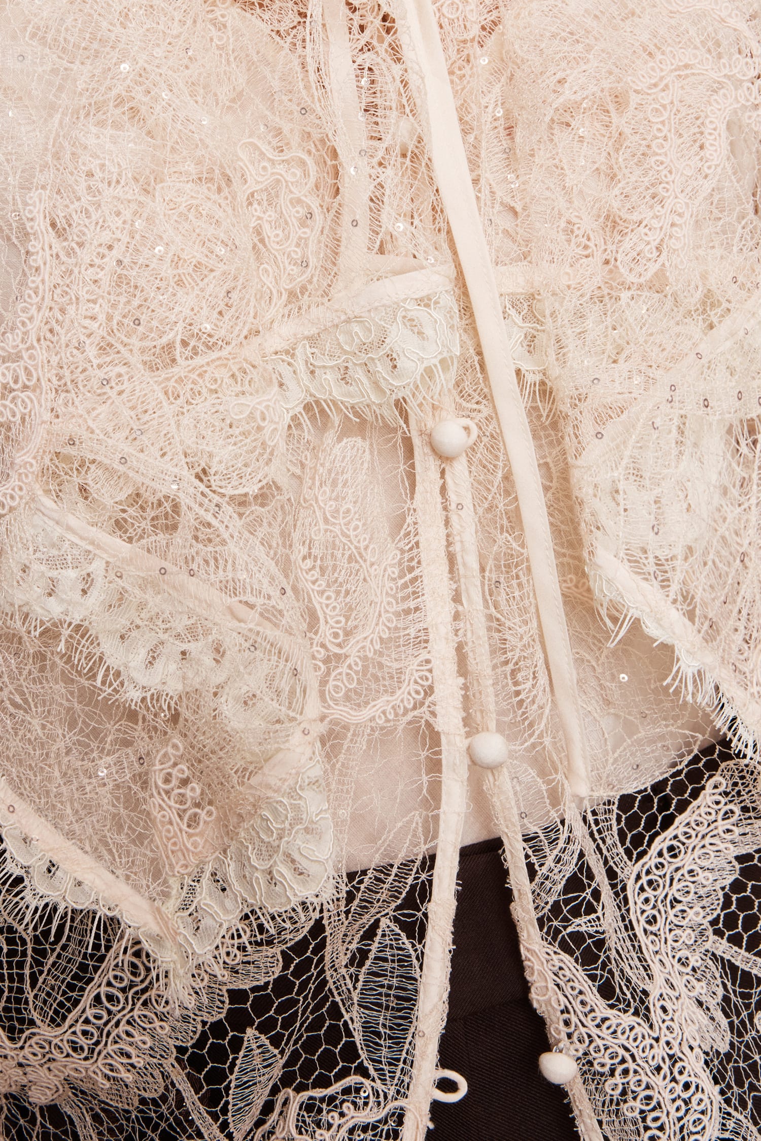 Alemais Winifred Lace Blouse chemisier dentelle taille 10