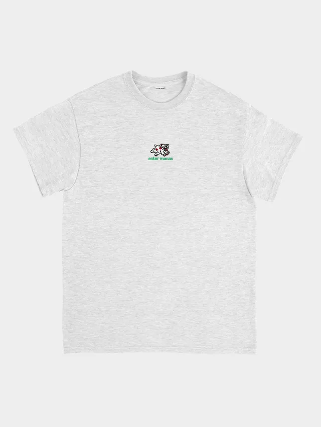 Ester Manas Everydoggy T-shirt gris Bulldog XS/S coton