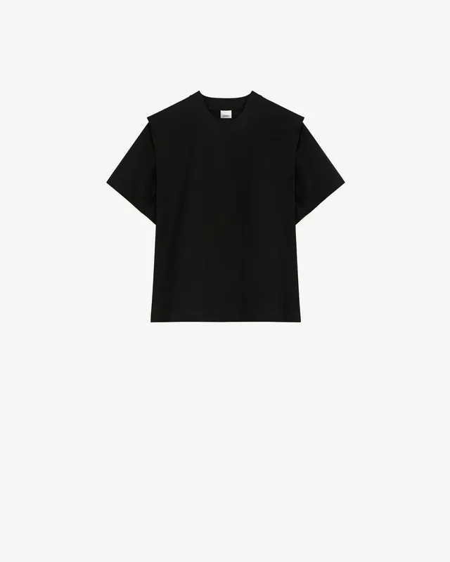 Isabel Marant Zelitos t-shirt noir coton ample