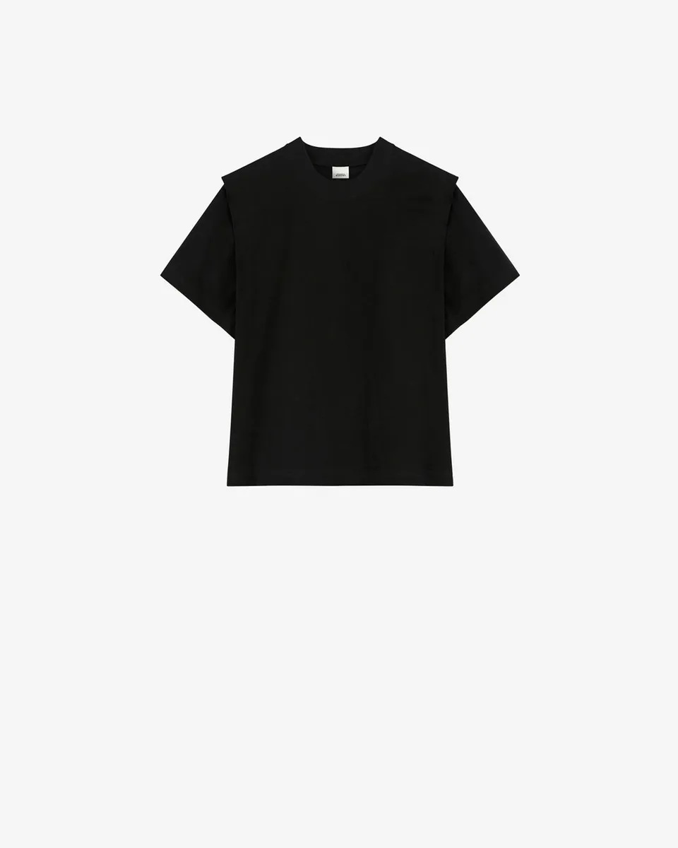 Isabel Marant Zelitos t-shirt noir coton ample