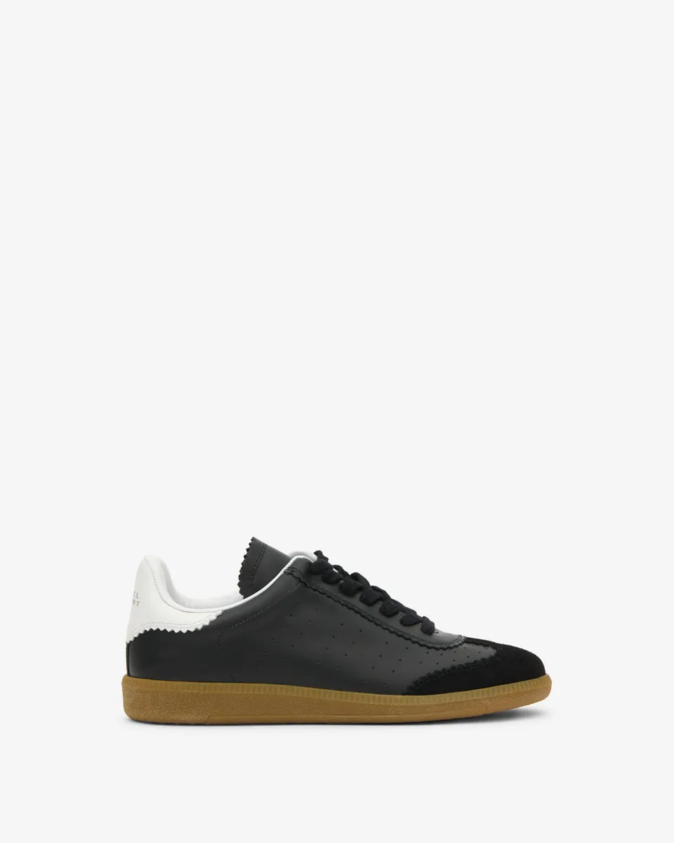 Isabel Marant Bryce baskets cuir noir