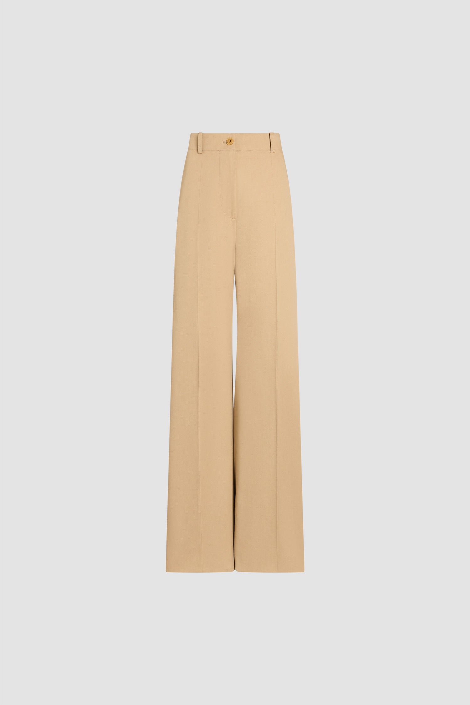 Patou TR002 pantalon sable gabardine coton bio droit