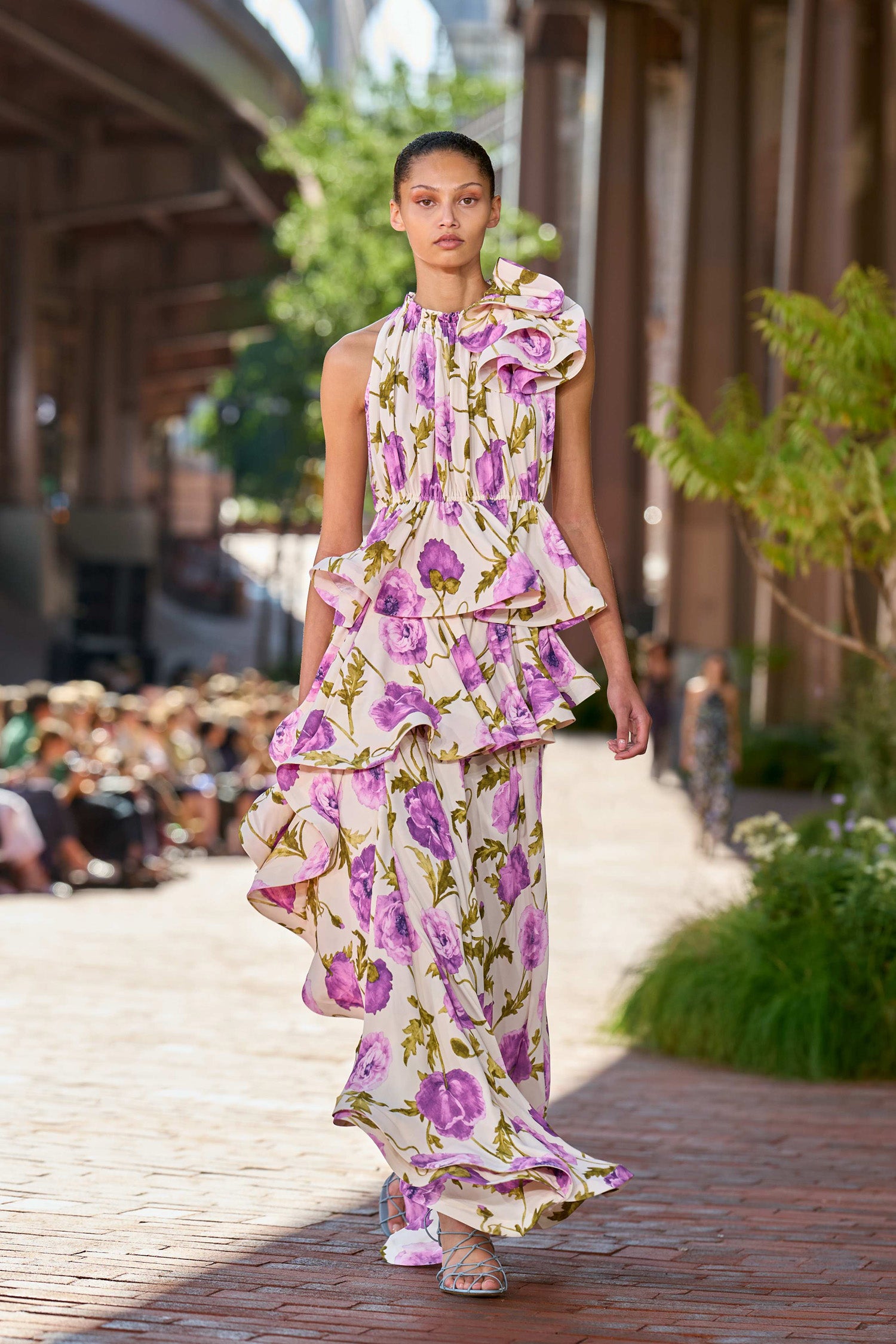 Ulla Johnson Celia SP270837 maxi jupe Lila fluide
