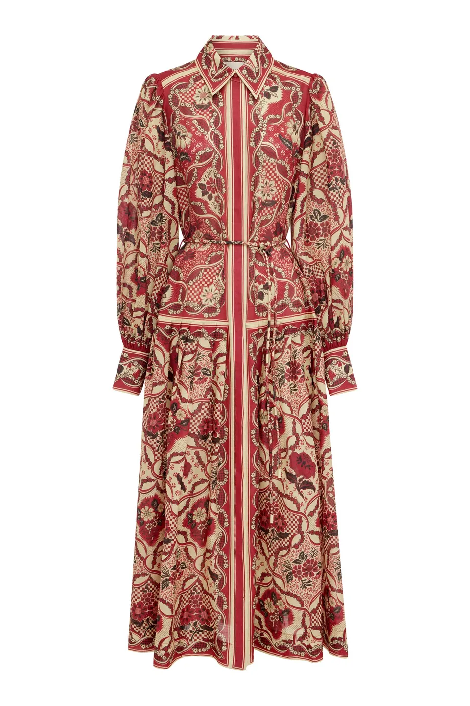 Alemais Kenny Shirtdress robe chemise midi ramie