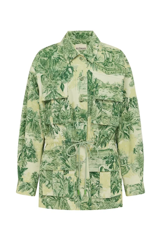Alemäis Sara Jacket veste coton imprimé jungle
