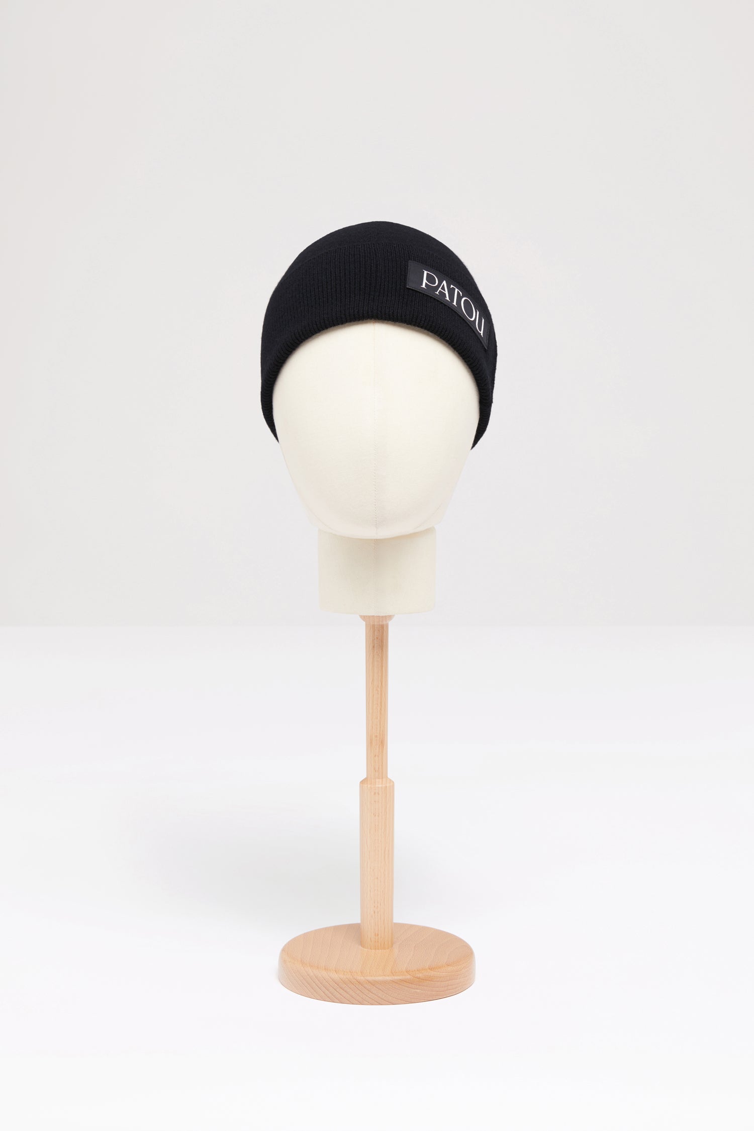 Patou AC039 bonnet laine noir flacon