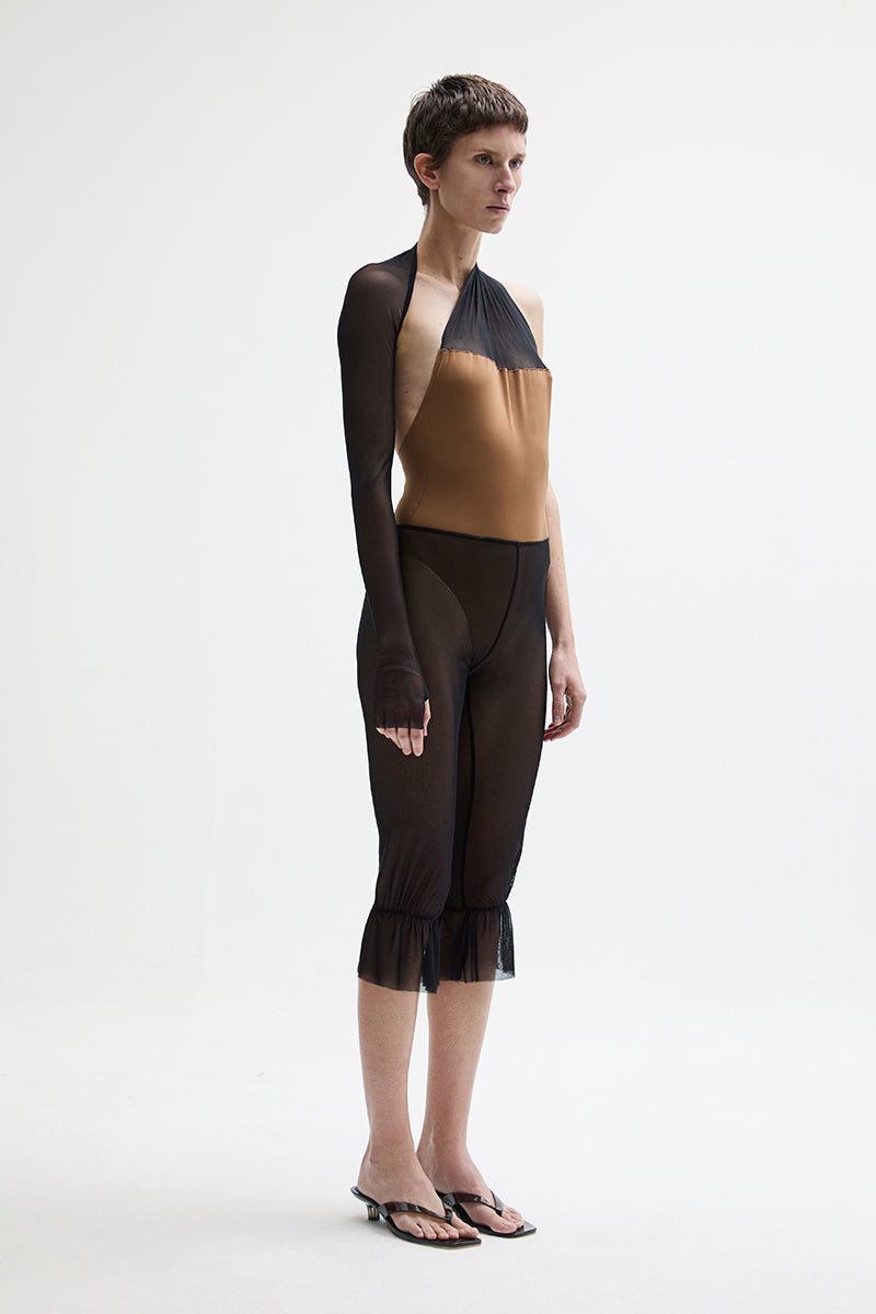 ATU Body Couture SPARROW pantalon capri tulle noir