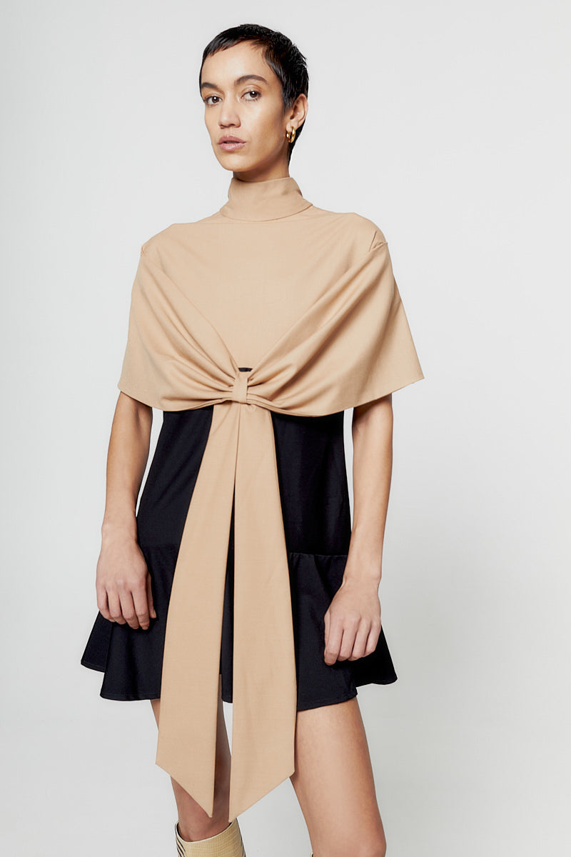 ATU Body Couture Starsailor robe longue color block à noeud