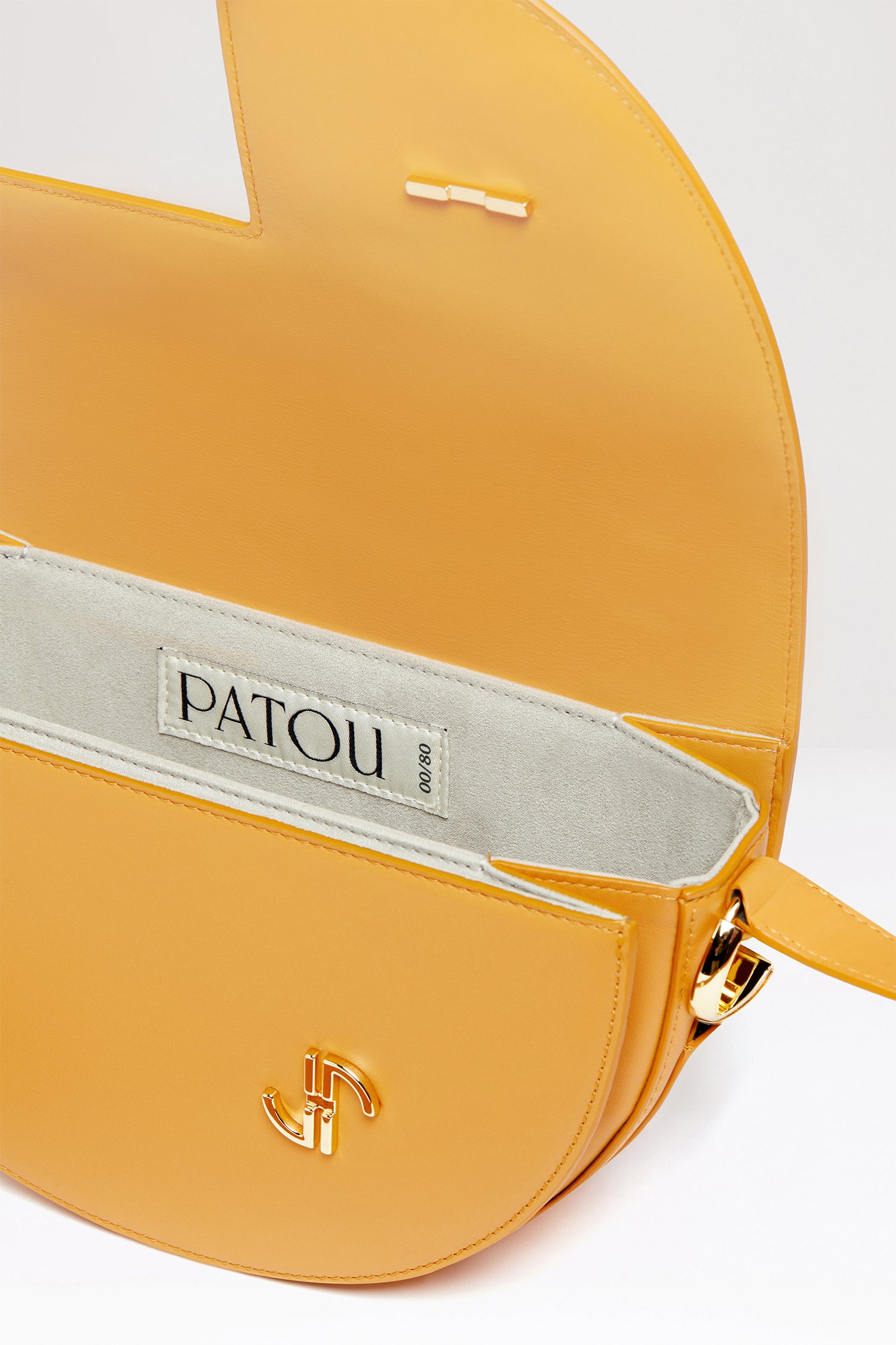 Patou Le Patou BA001 sac cuir Honey miel 25 cm
