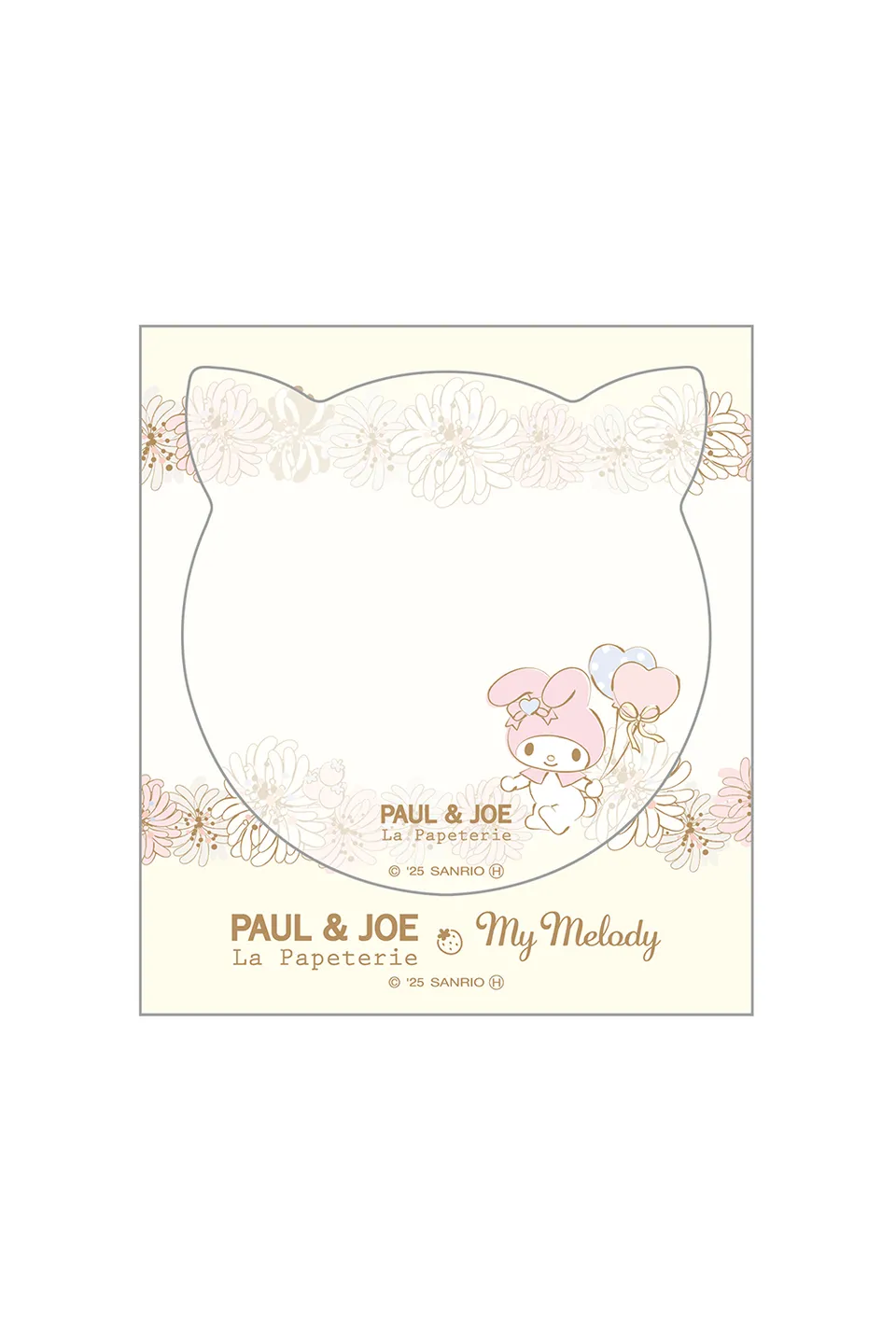 Paul & Joe Papeterie pense-bête blanc My Melody