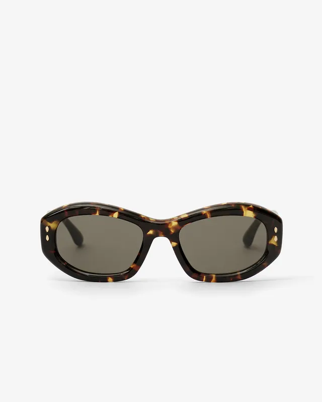 Isabel Marant Vancy lunettes de soleil havane ovale