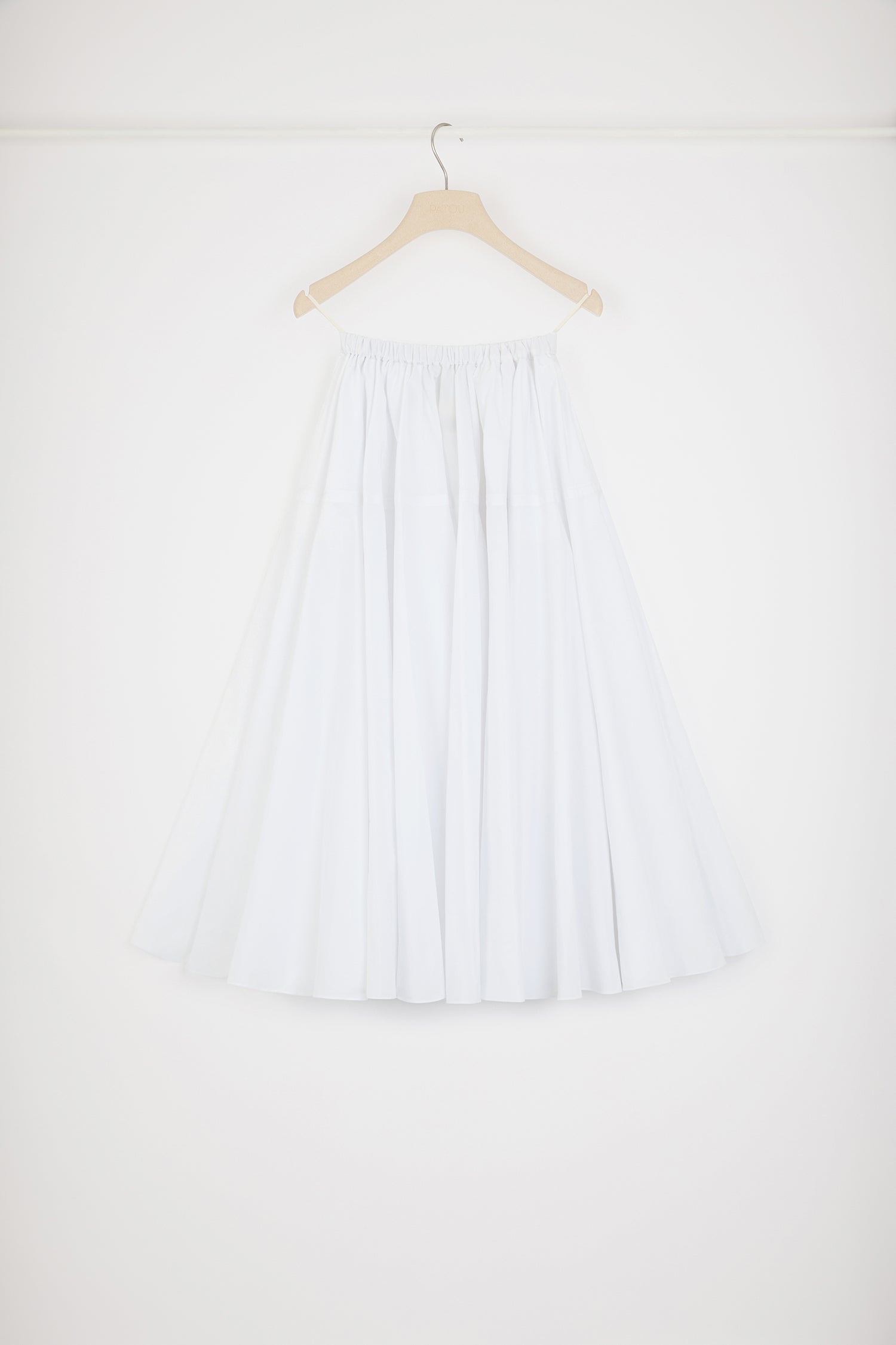 Patou SK058 P24SK058 jupe maxi faille blanche 34-44