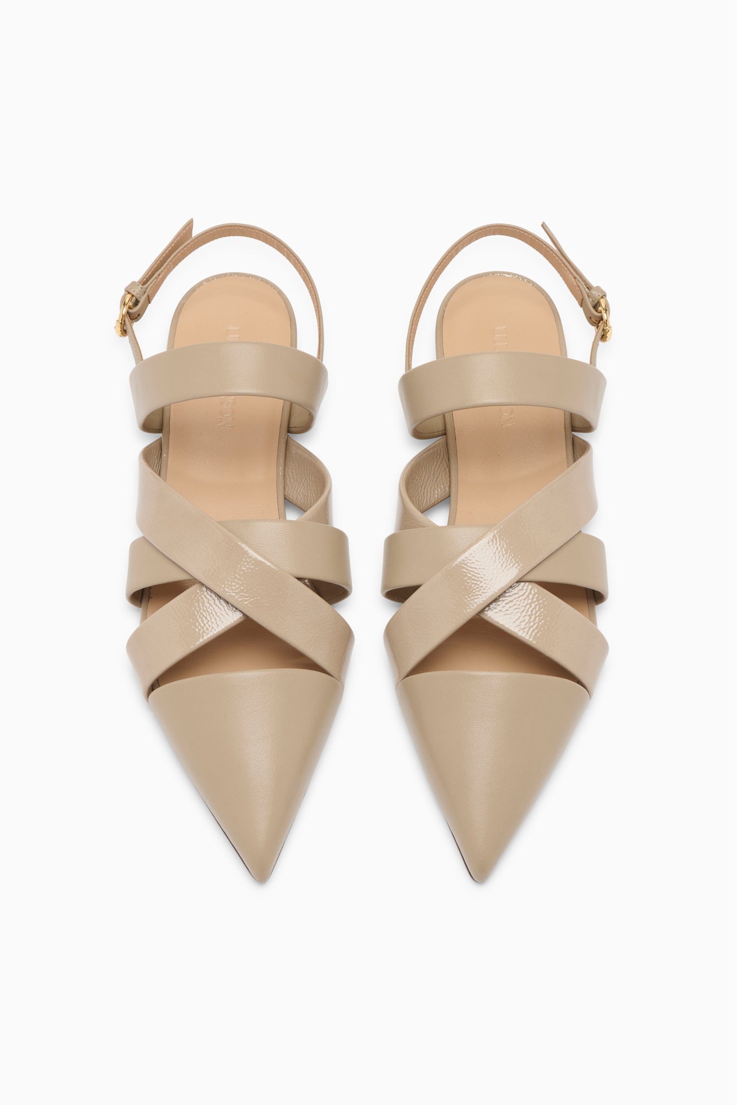 Ulla Johnson Tallulah ballerines cuir mica pointues