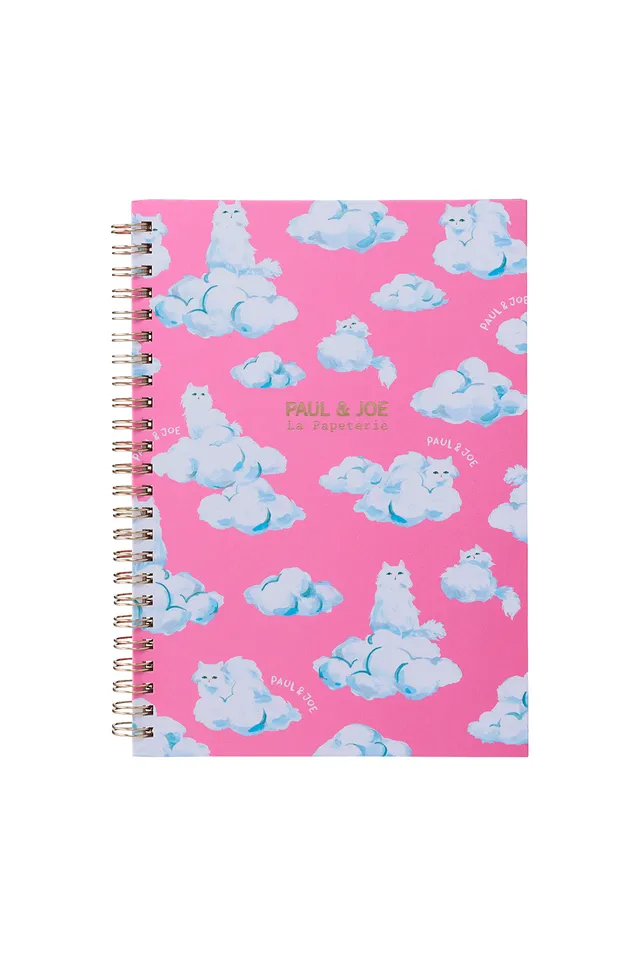 Paul & Joe carnet spirales A5 nuages Gipsy lignes