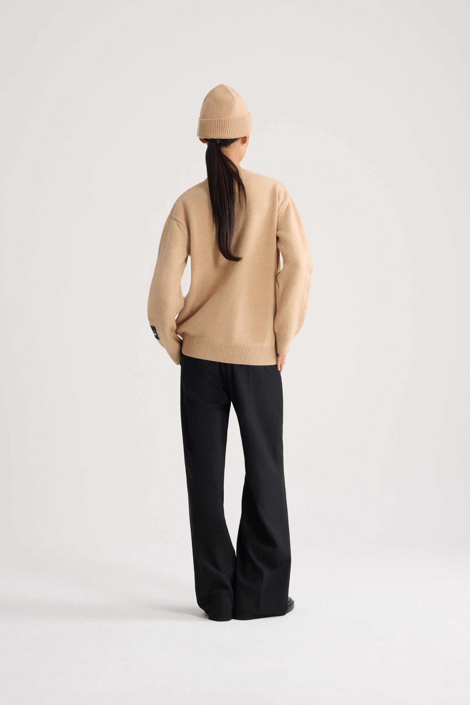 Patou Knitwear pull KN309 Little My beige laine