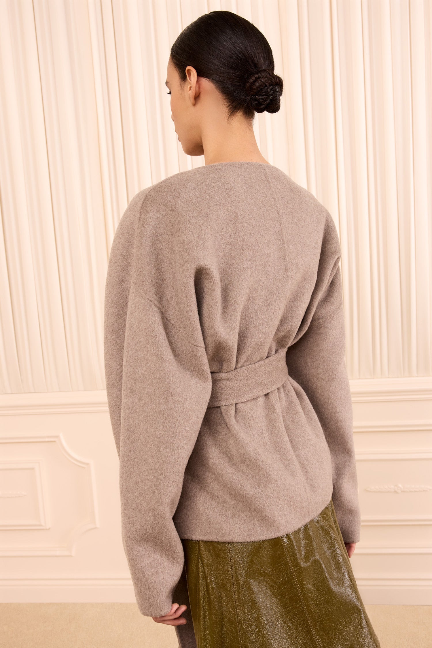 Ulla Johnson Sasha manteau laine Dove Melange S
