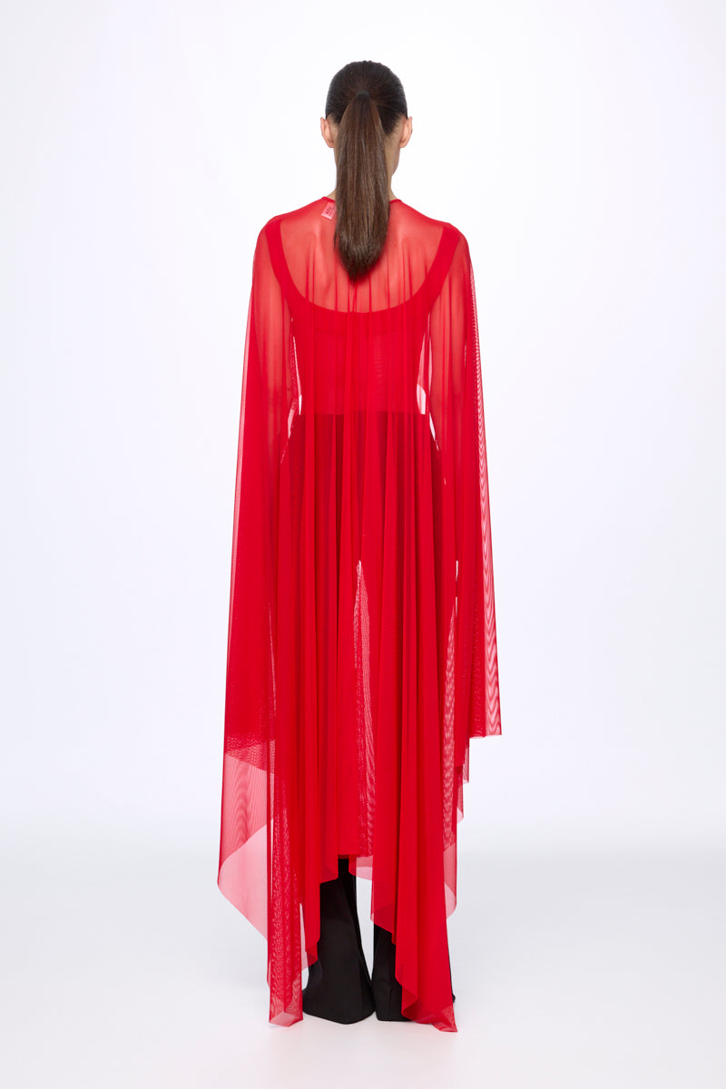ATU Body Couture Two-piece sets body mesh cape rouge taille S