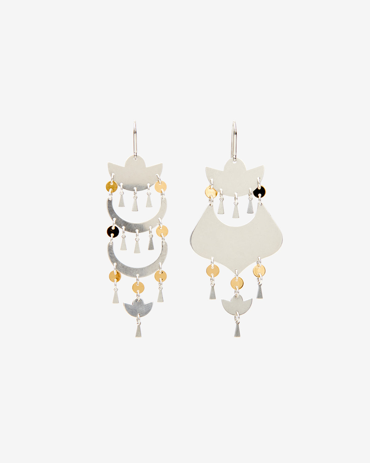 Isabel Marant Heija boucles d'oreilles argenté-doré