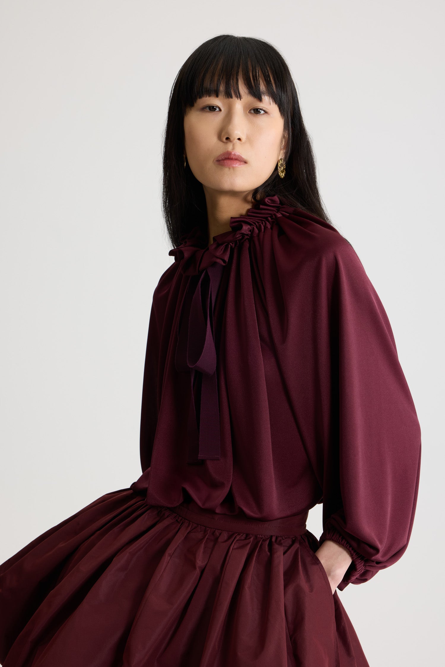 Patou JE172 haut satin jersey vignola