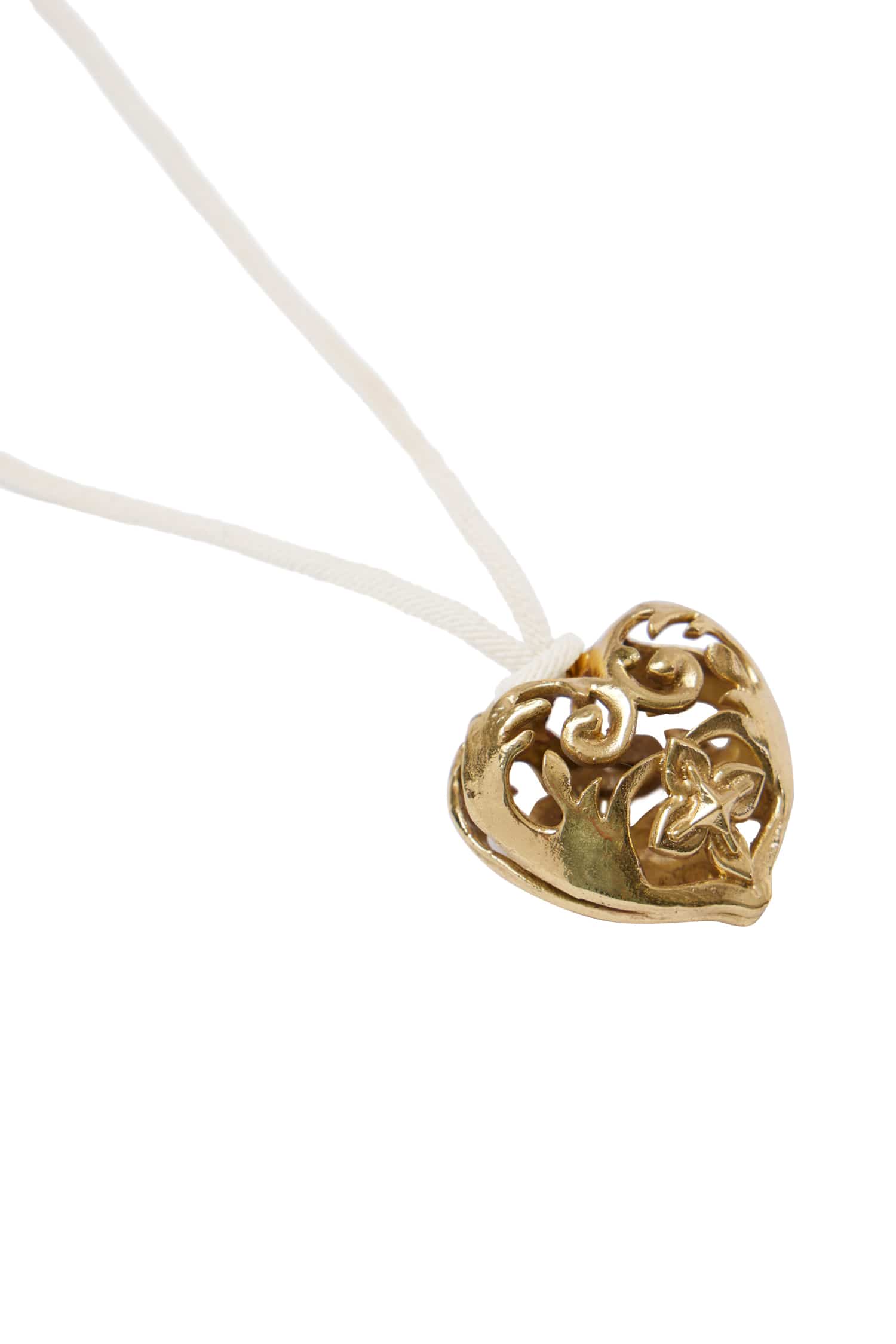 Alemaïs Django Heart Pendant collier coeur doré