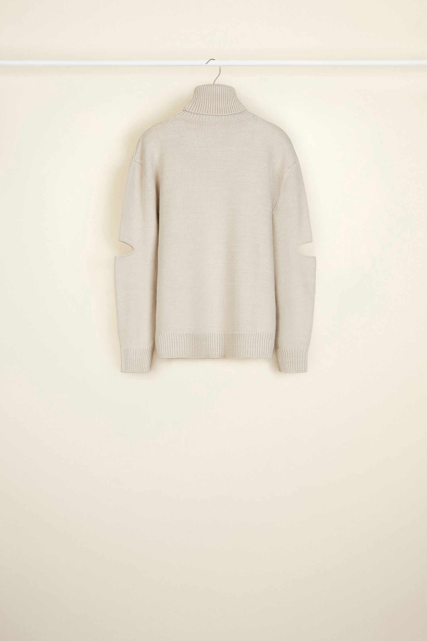 Patou Knitwear A20KN0088025105C pull laine chestnut