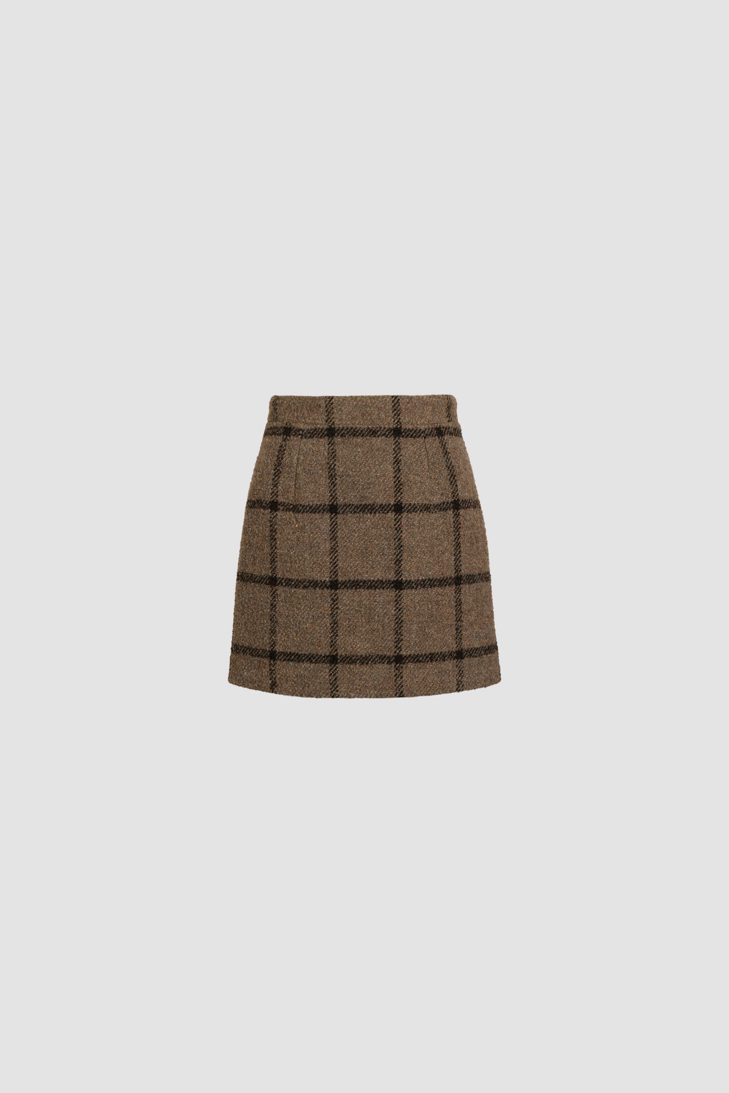 Patou Skirts H24SK07201845061 mini jupe gris à carreaux