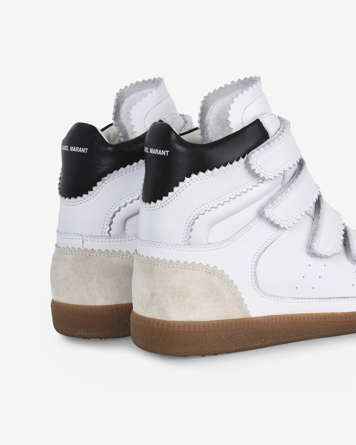 Isabel Marant Bilsy baskets montantes cuir blanc
