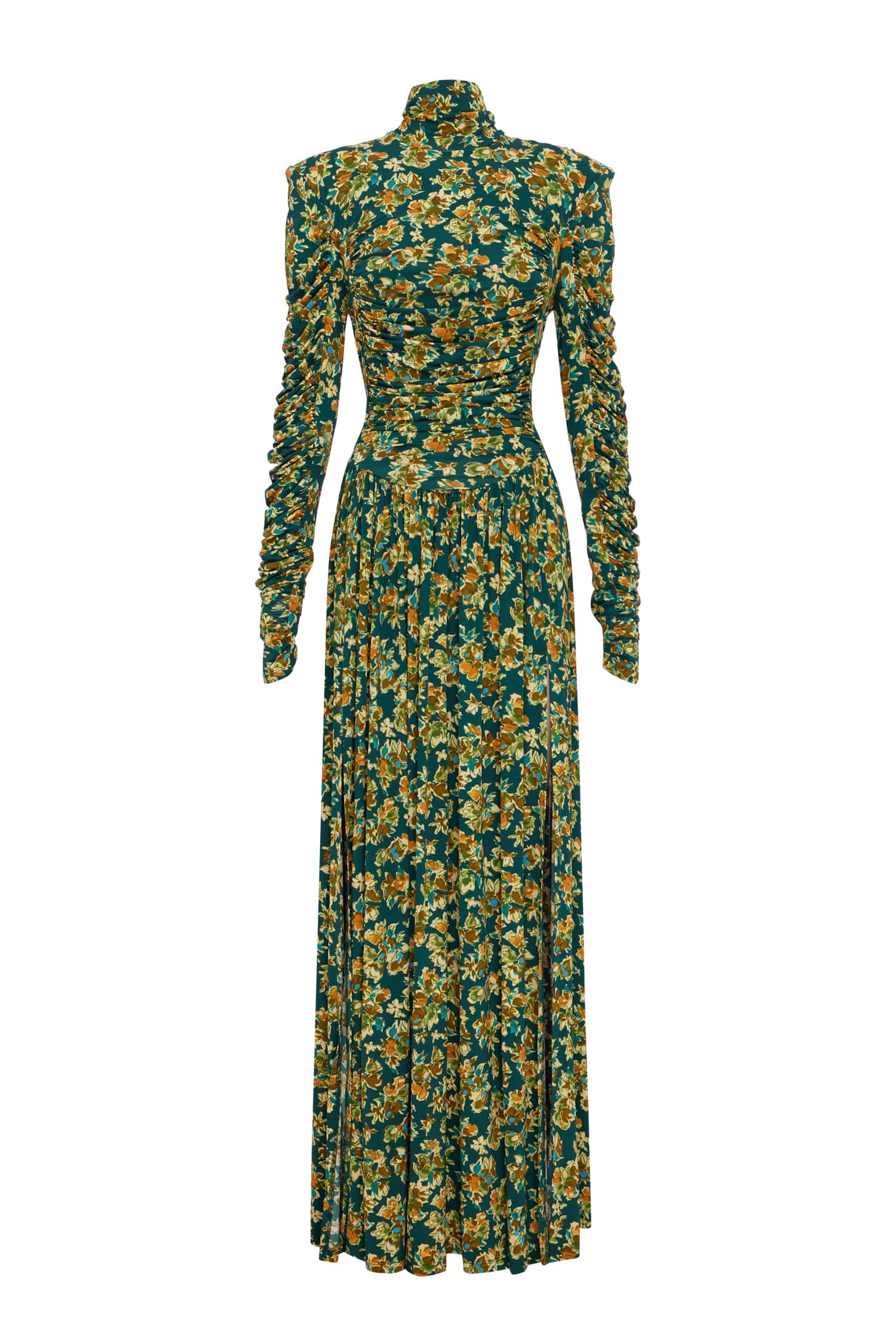 Alemais Clem Ruched Midi Dress robe midi taille 8 AU