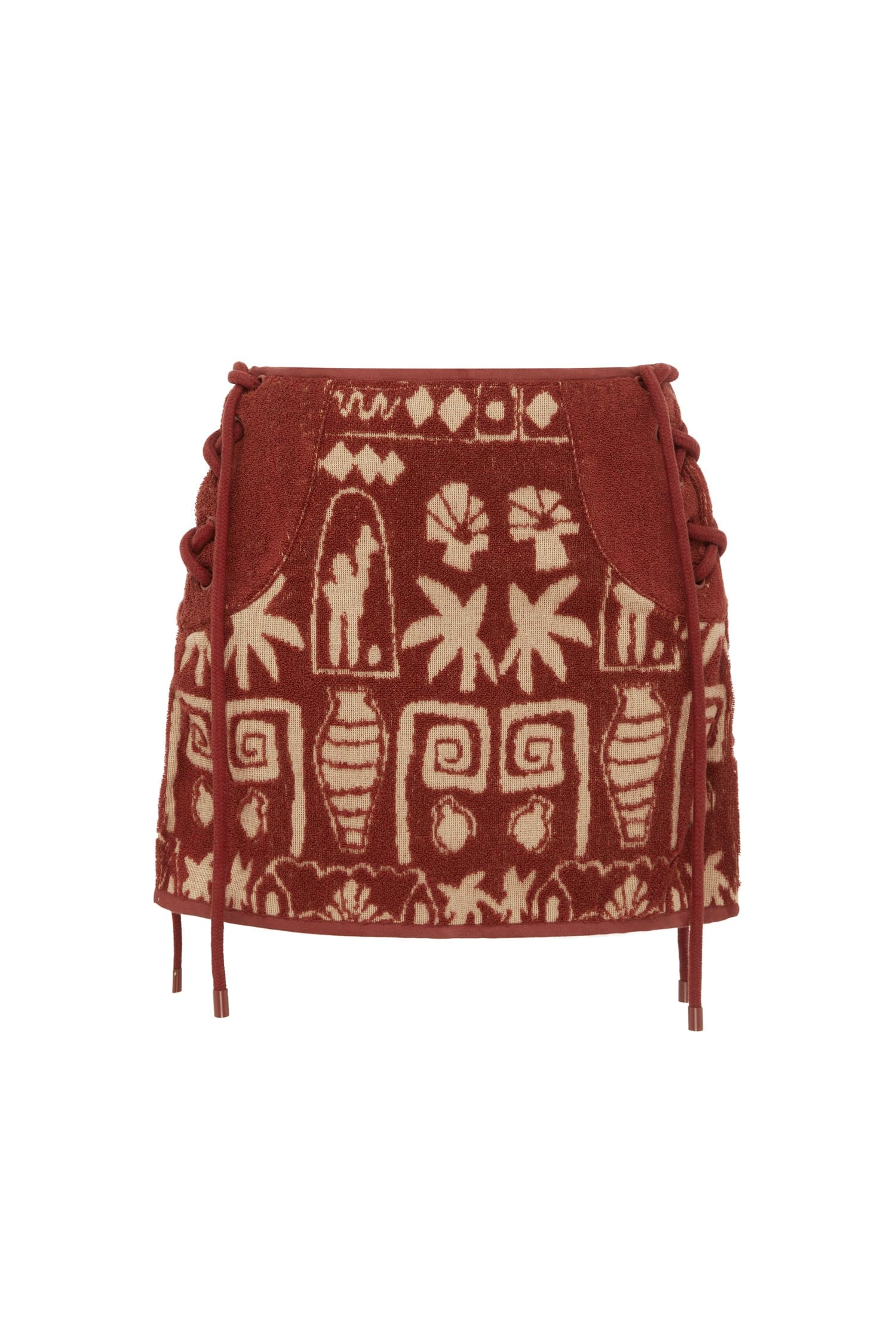 Alemaïs Maya jupe mini coton bio imprimé Marrakech