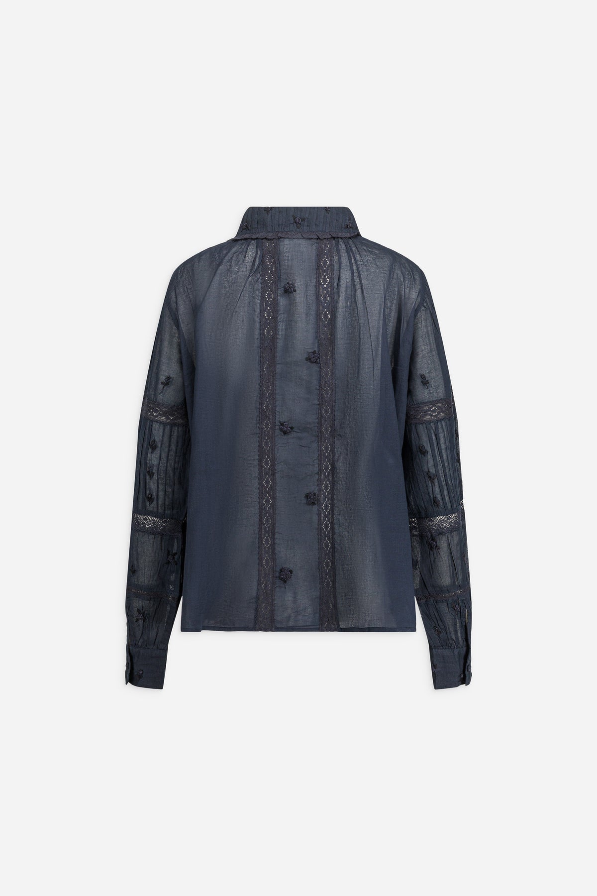 Paul & Joe Margareth chemise brodée main coton