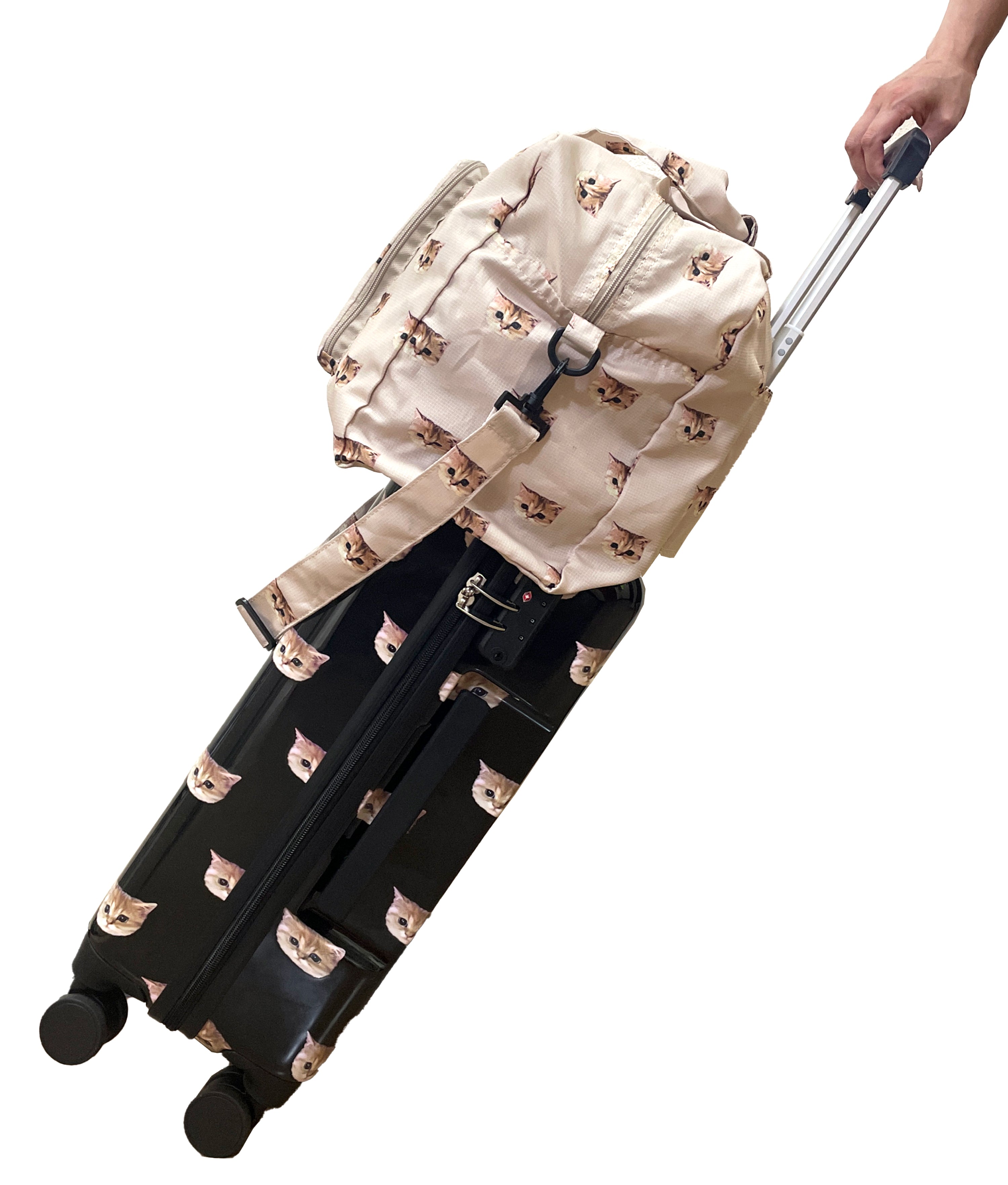 Paul & Joe Nounette grand sac voyage rose 43 cm