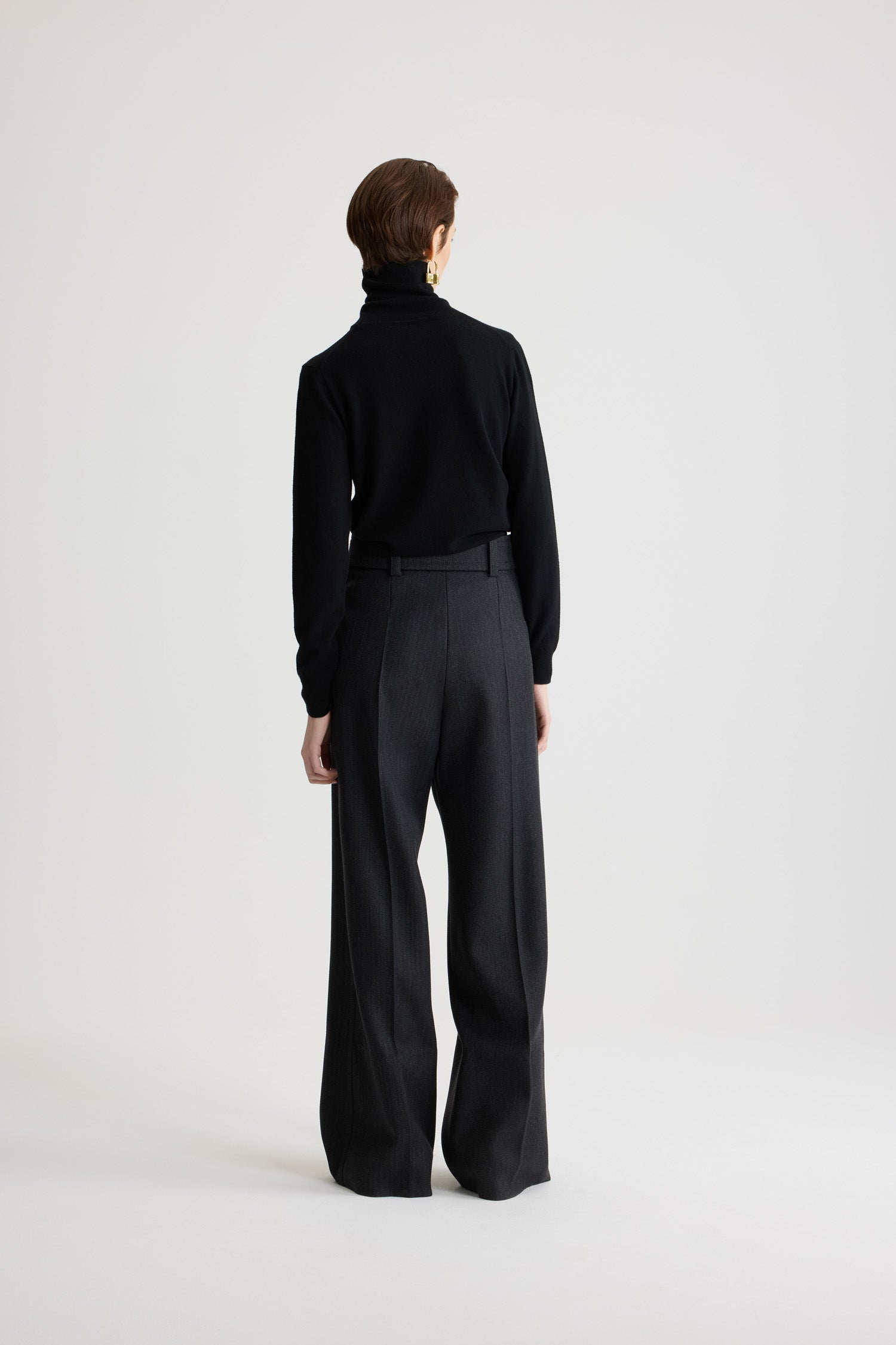 Patou TR058 pantalon tailleur laine Mercury gris