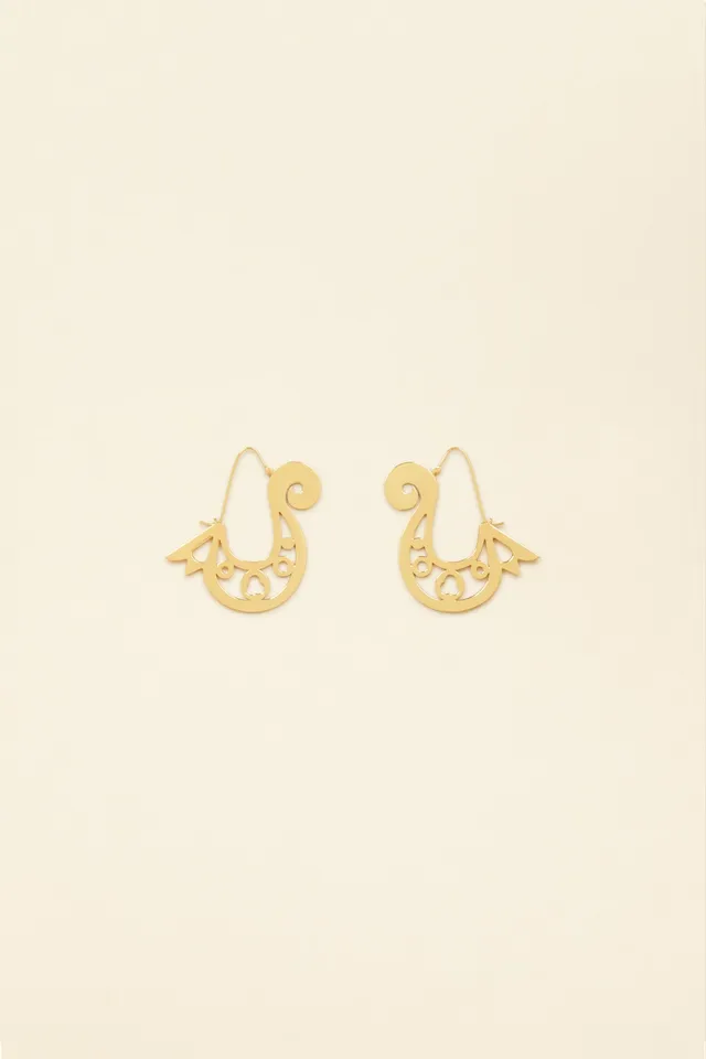 Patou JW069 A21JW0691000299G boucles créoles dorées