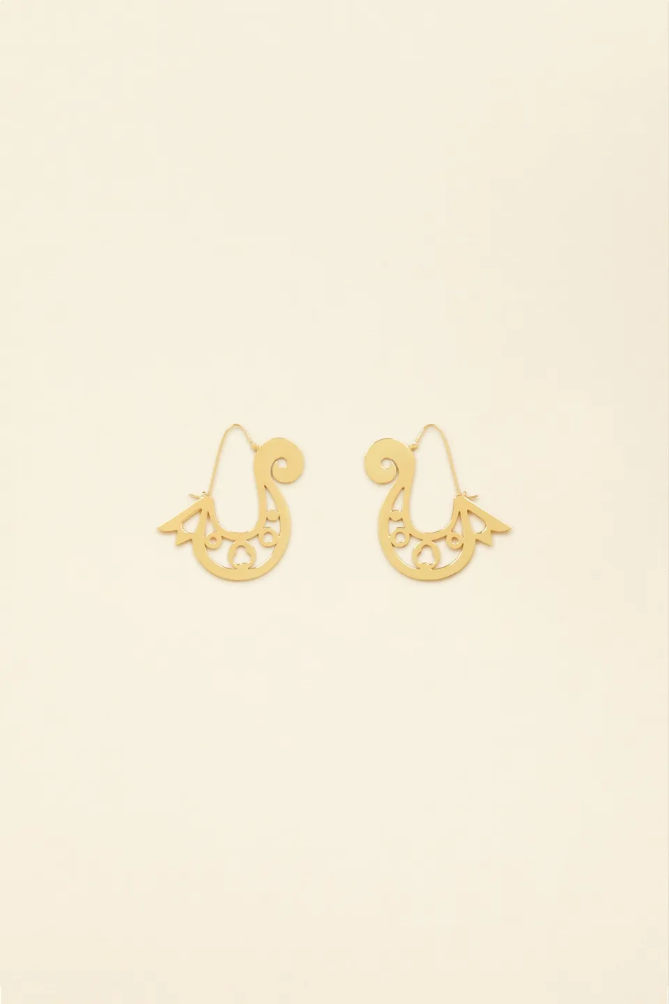 Patou JW069 A21JW0691000299G boucles créoles dorées