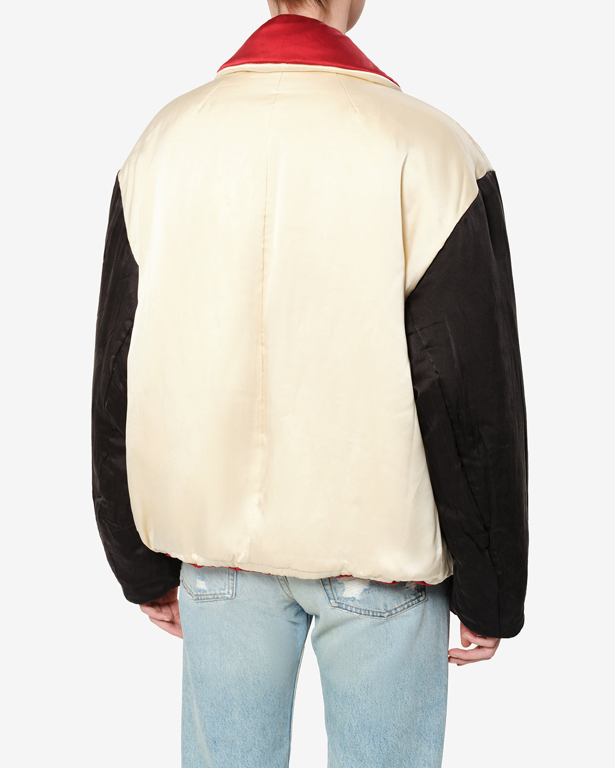 Isabel Marant Bleza MA0585FA manteau soie champagne