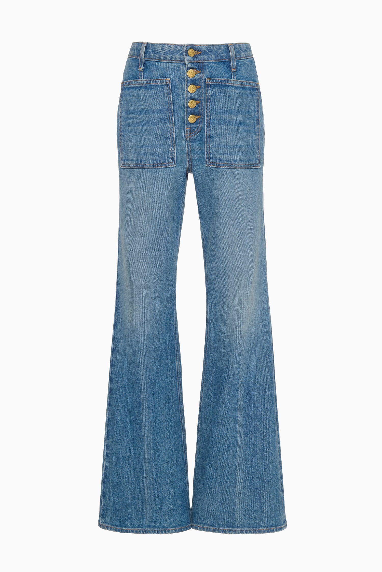 Ulla Johnson Lou jean flare Danube taille haute 31