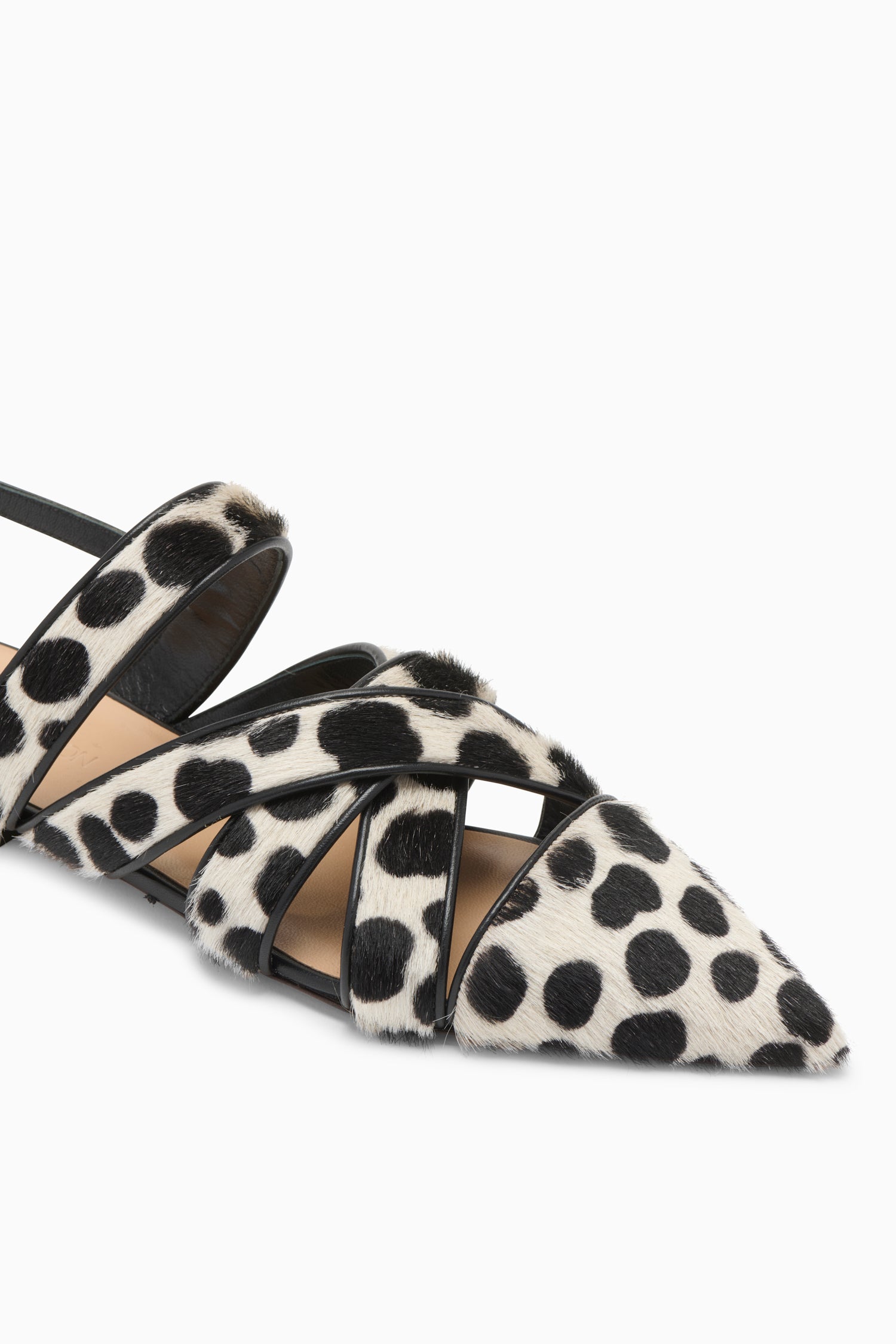 Ulla Johnson Tallulah UJ44100D ballerine Léopard tressée