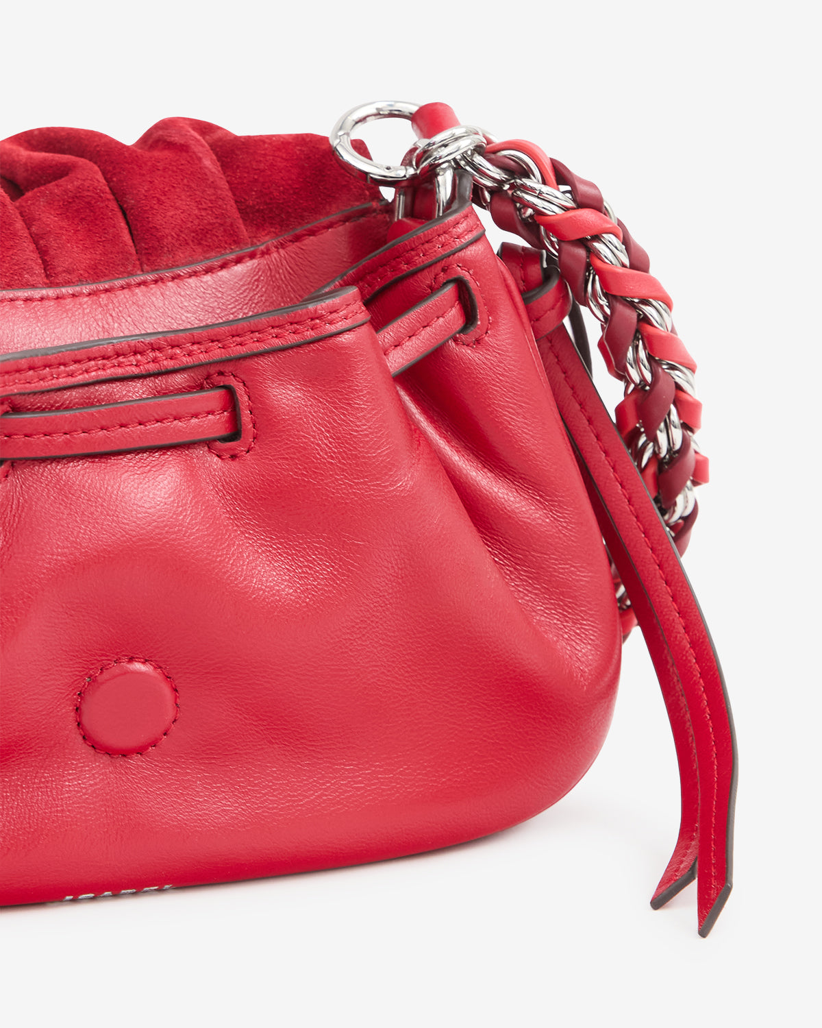 Isabel Marant Bolton PP0512FC-D4C14M Sac rouge écarlate XS